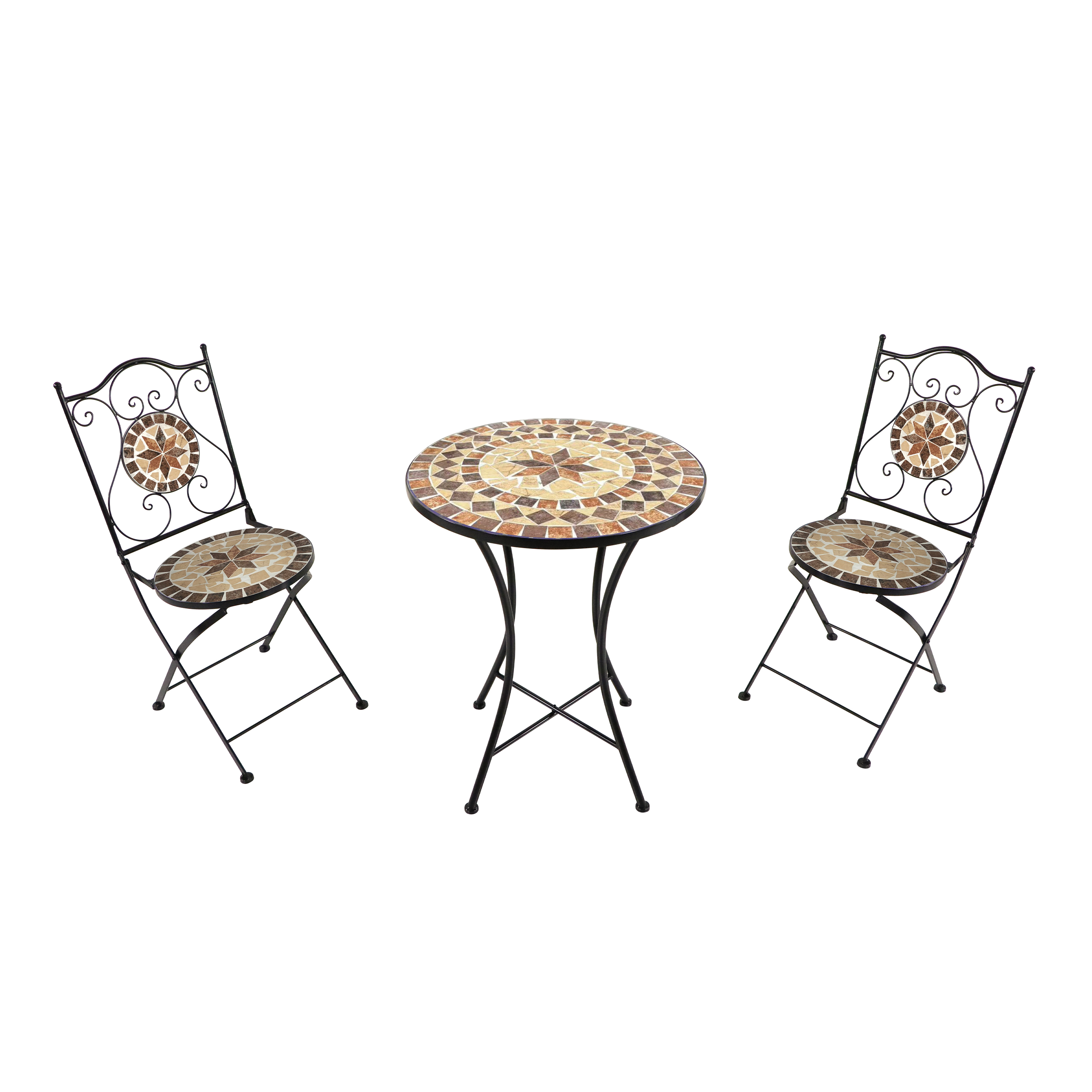 AXI Amélie Bistro Set Mosaic - Earth Brown