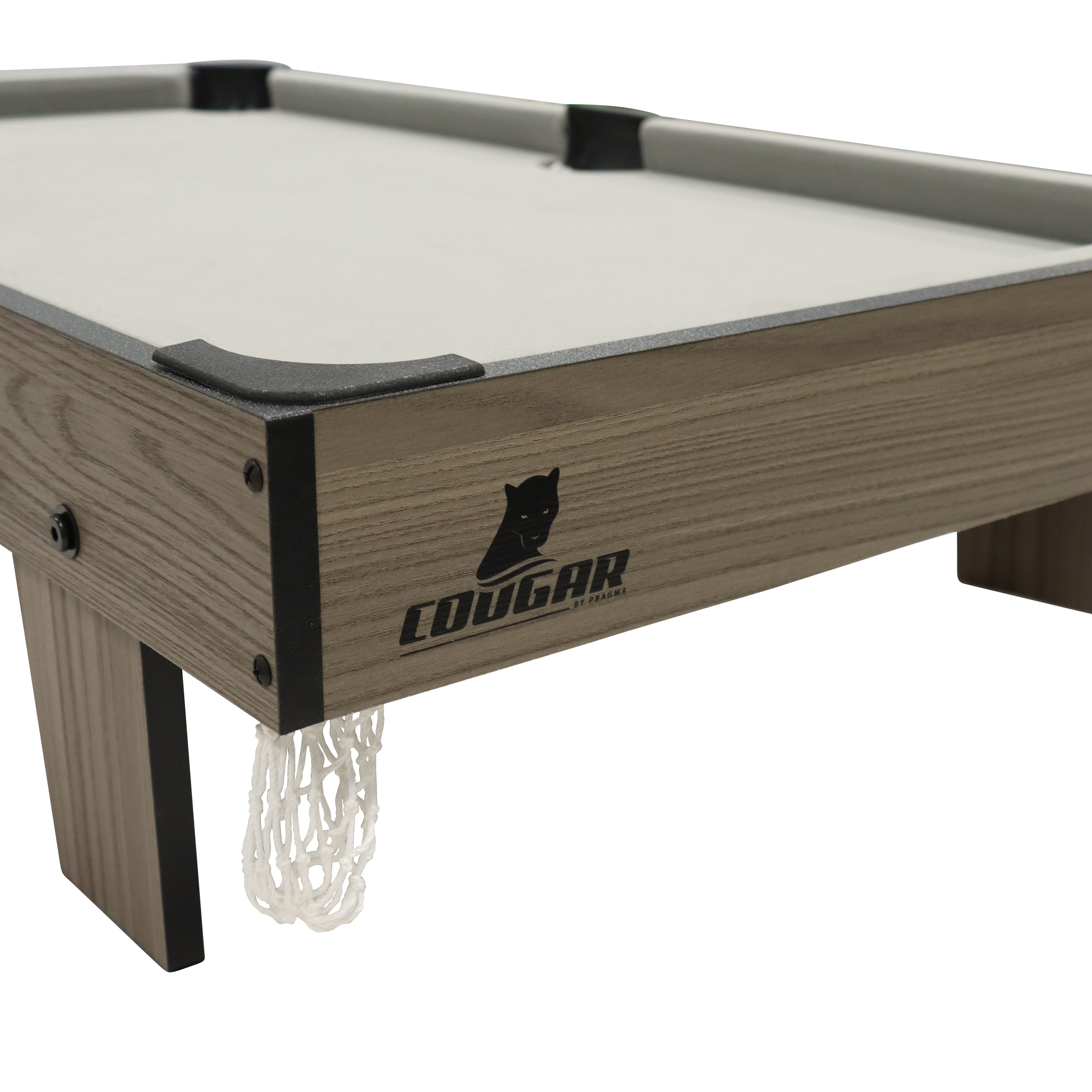 Cougar Pool Table Mini 3 ft Oak/Grey