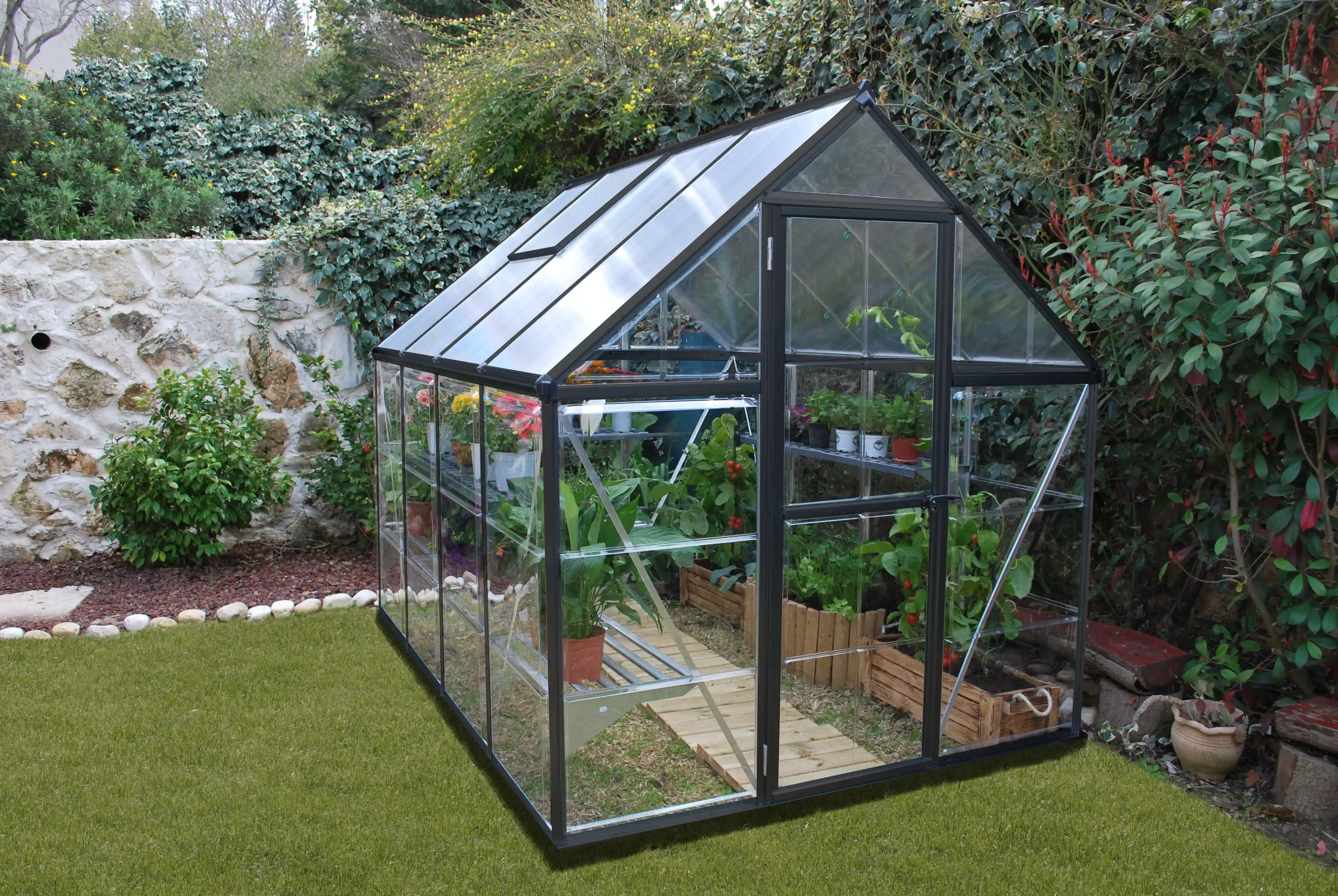 Canopia Hybrid 247X185X208 cm Tuinkas Grijs