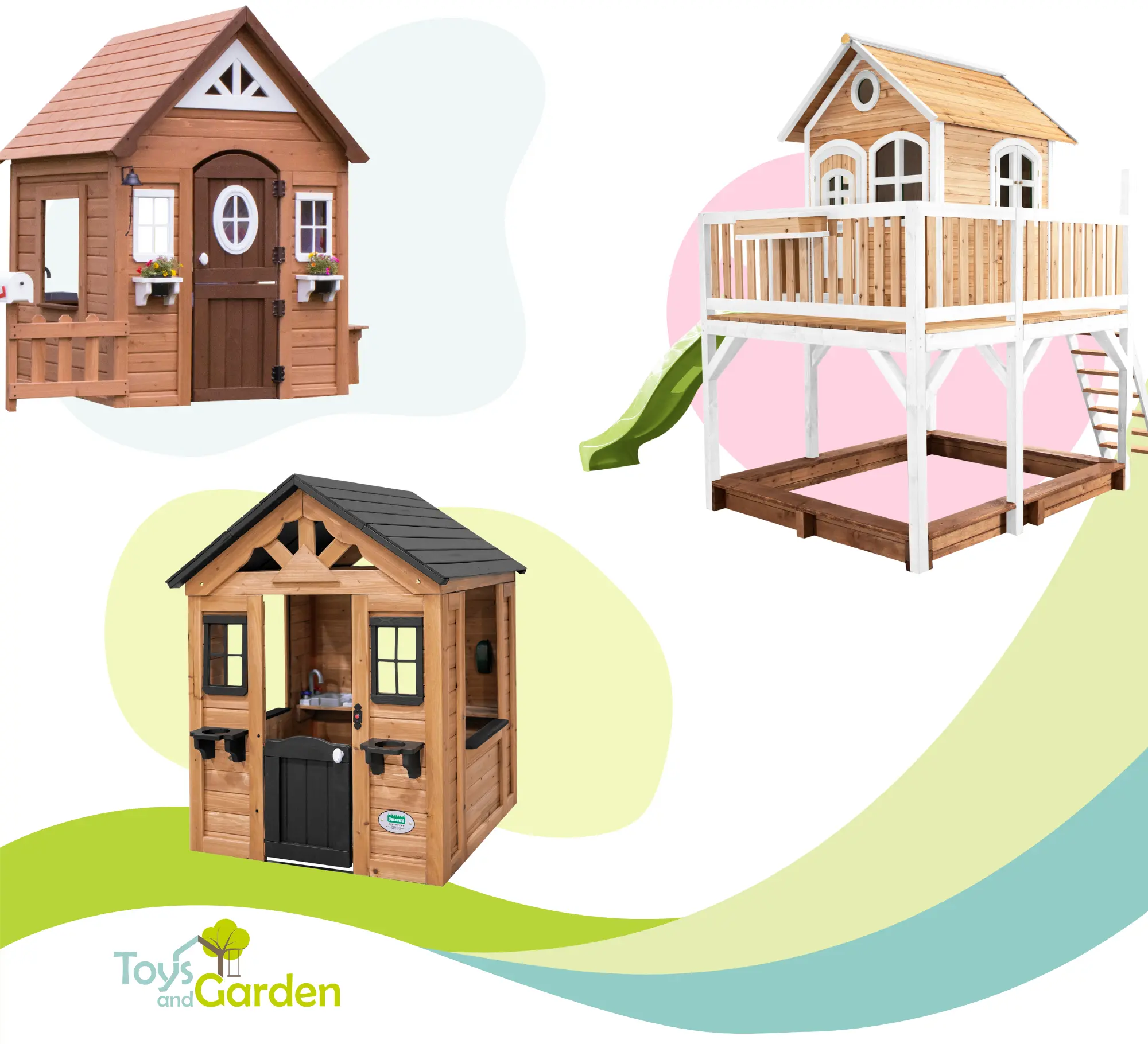 Maisonnette de jardin pour enfants - Le paradis du jeu extérieur