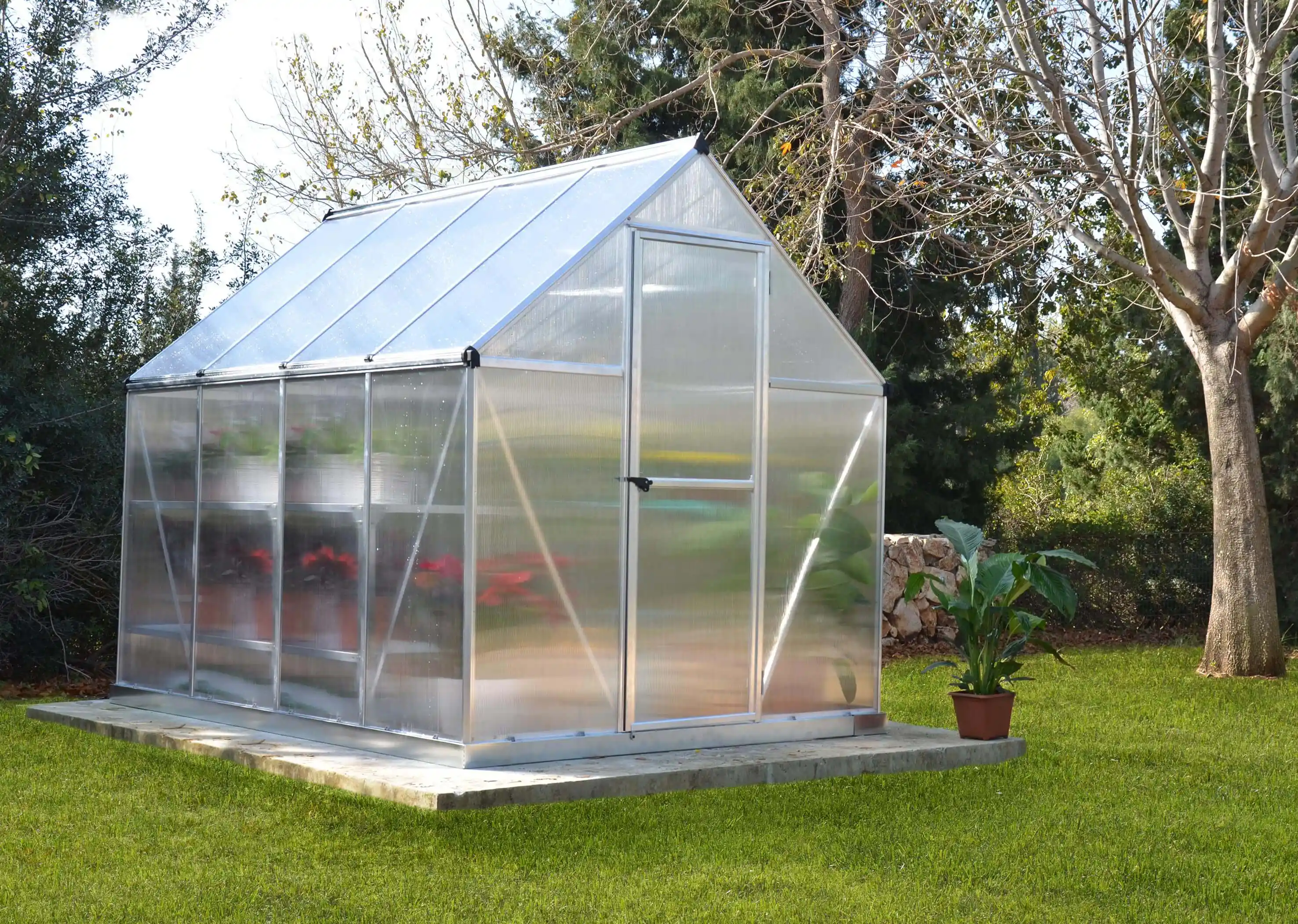 Canopia Mythos 247X185X208 cm Tuinkas Zilver meerwandig