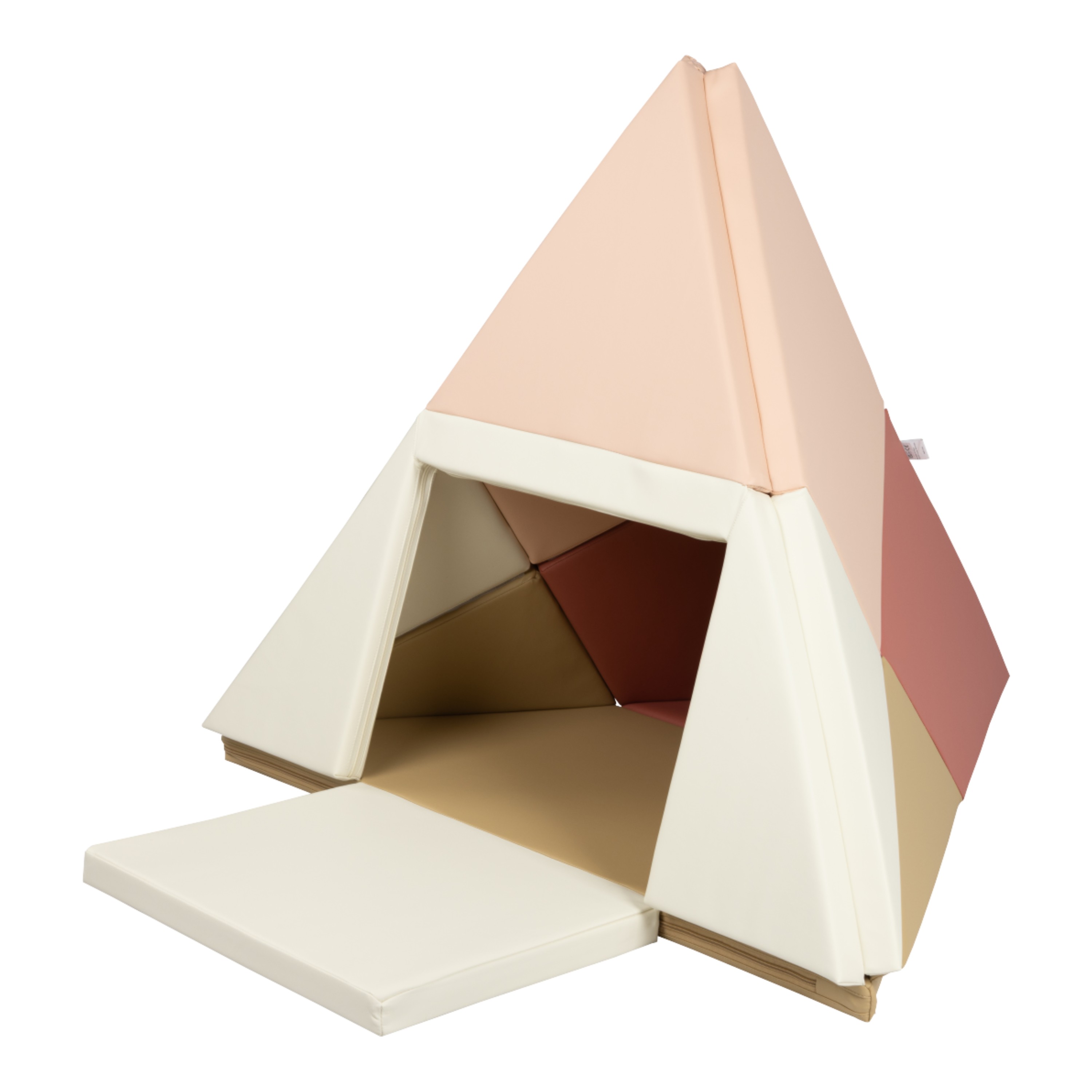 Sunny Davi Foam Playset – Play Mat and Tent - Pink