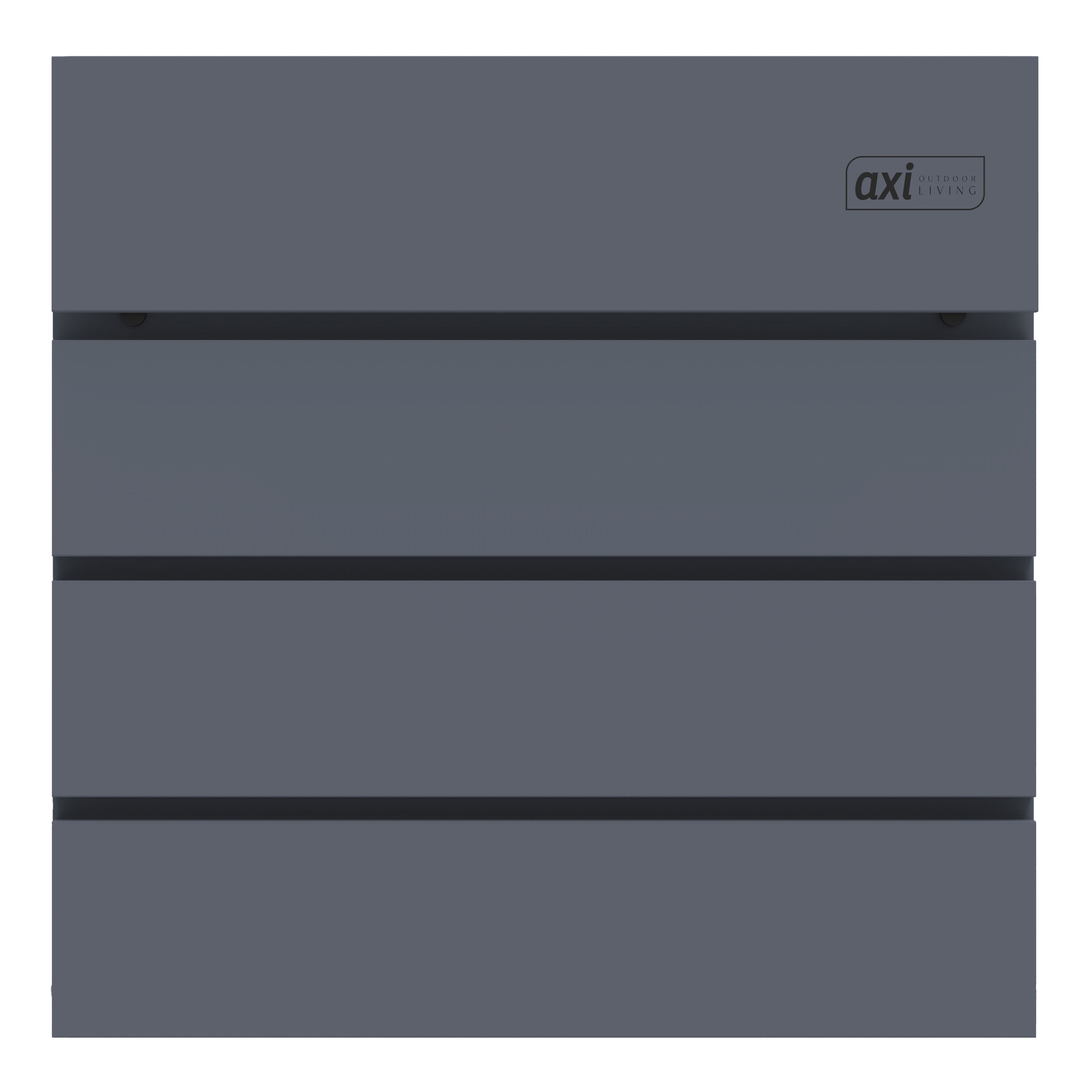 AXI Jake Metal Letterbox Anthracite