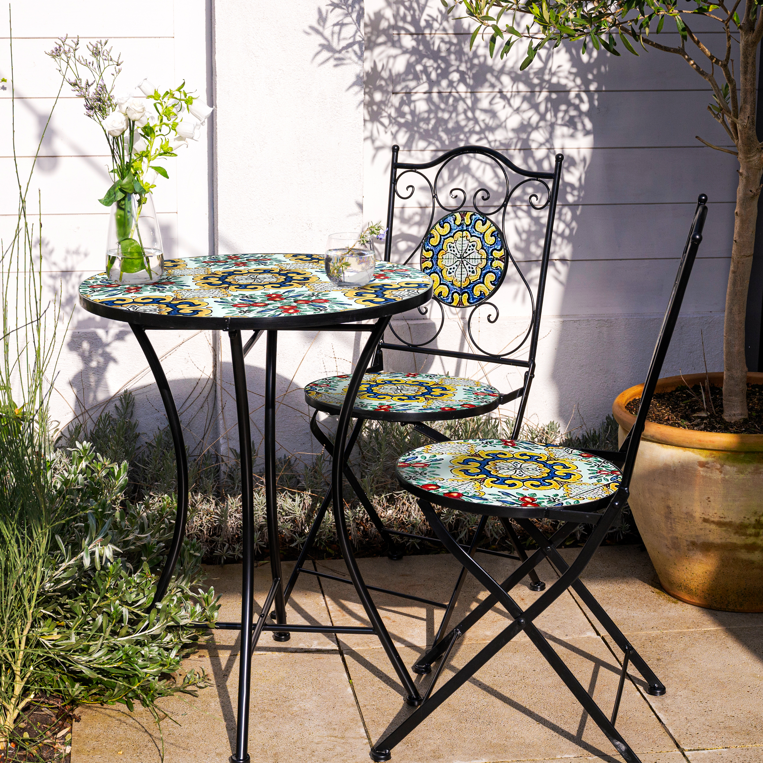 AXI Amélie Bistro Set Mosaic Classic - Multicolor