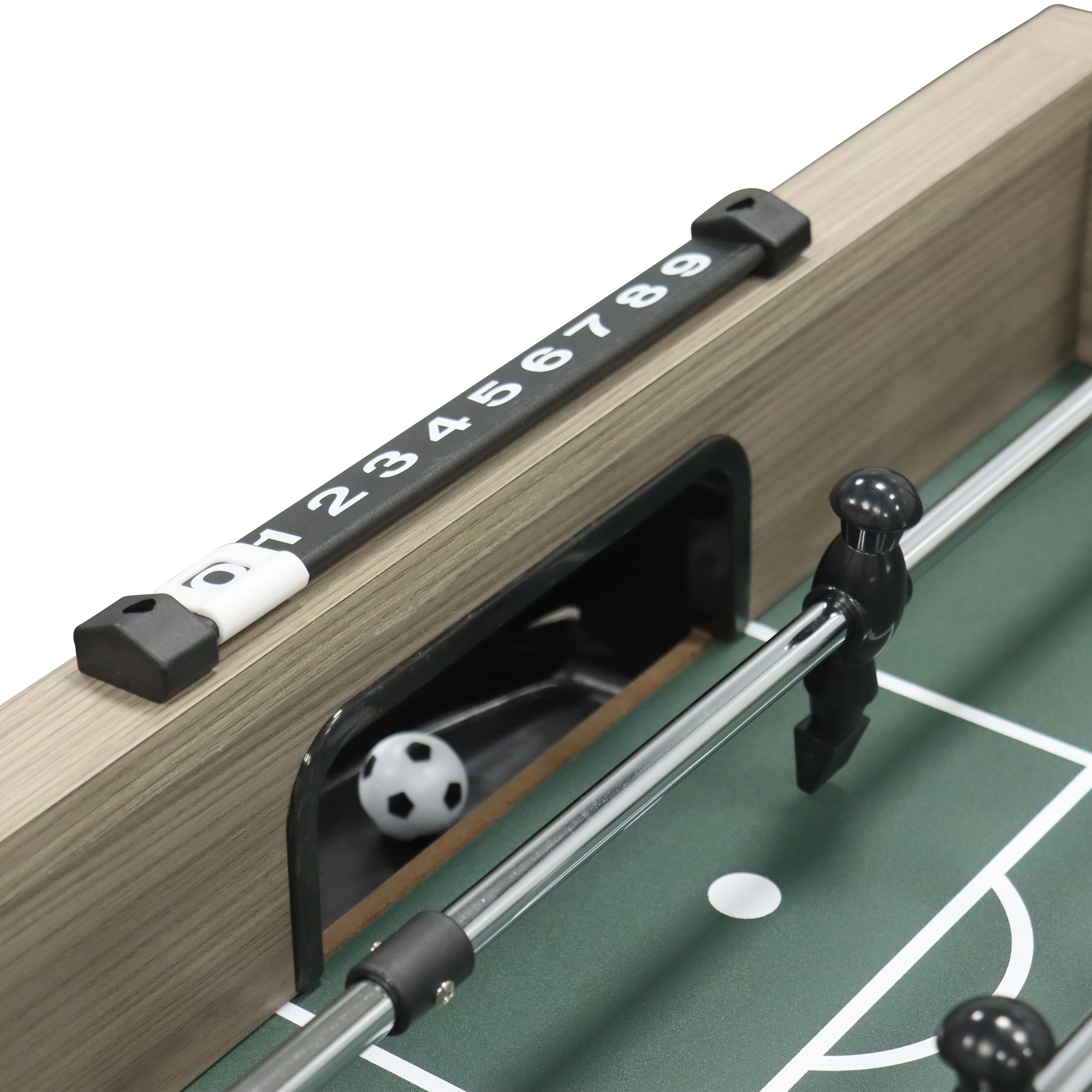 Cougar Spin Kick Football Table Oak/Black