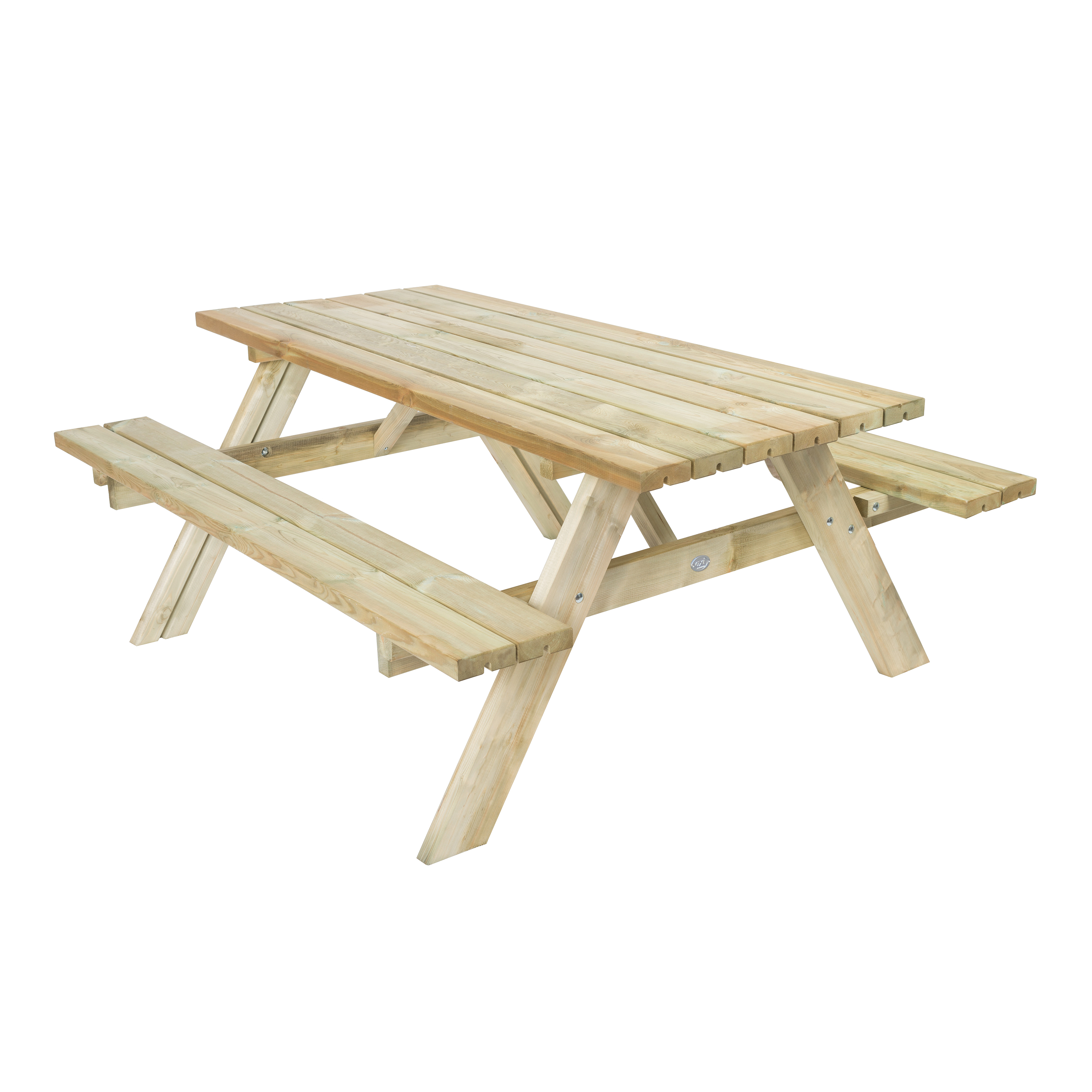 AXI Julie Wooden Picnic Table Classic 177 x 154 cm - Natural