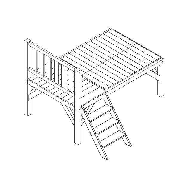 Frame Lodge XL (wit)