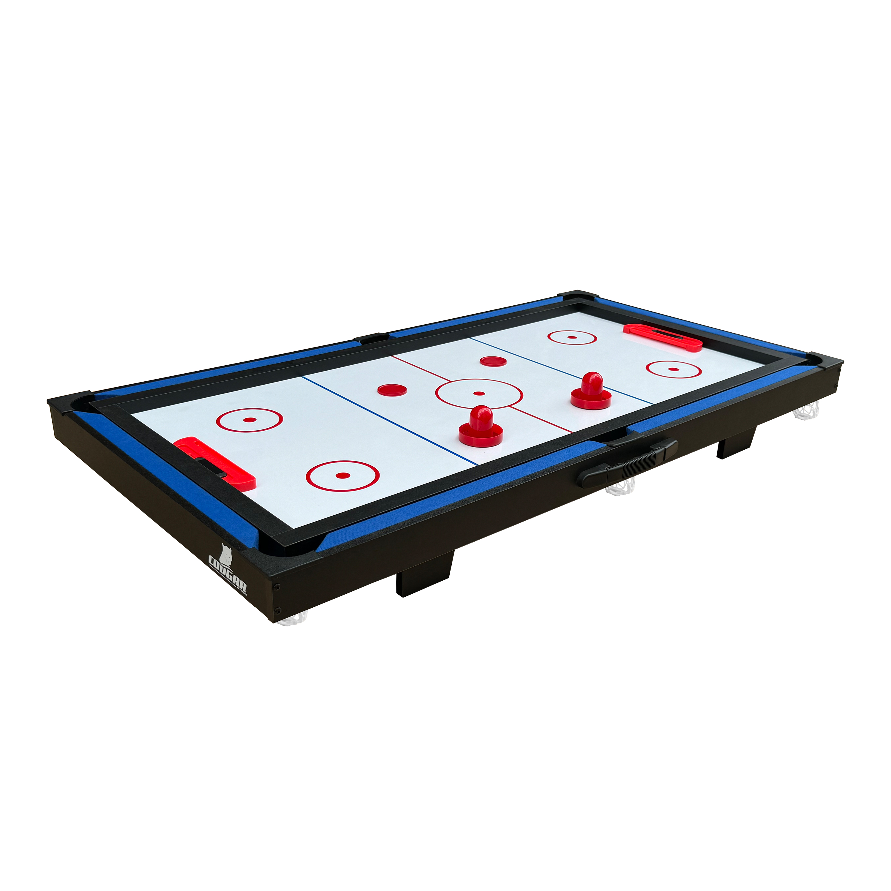 Cougar 3-en-1 Mini Table Multi Jeux Noir-Bleu