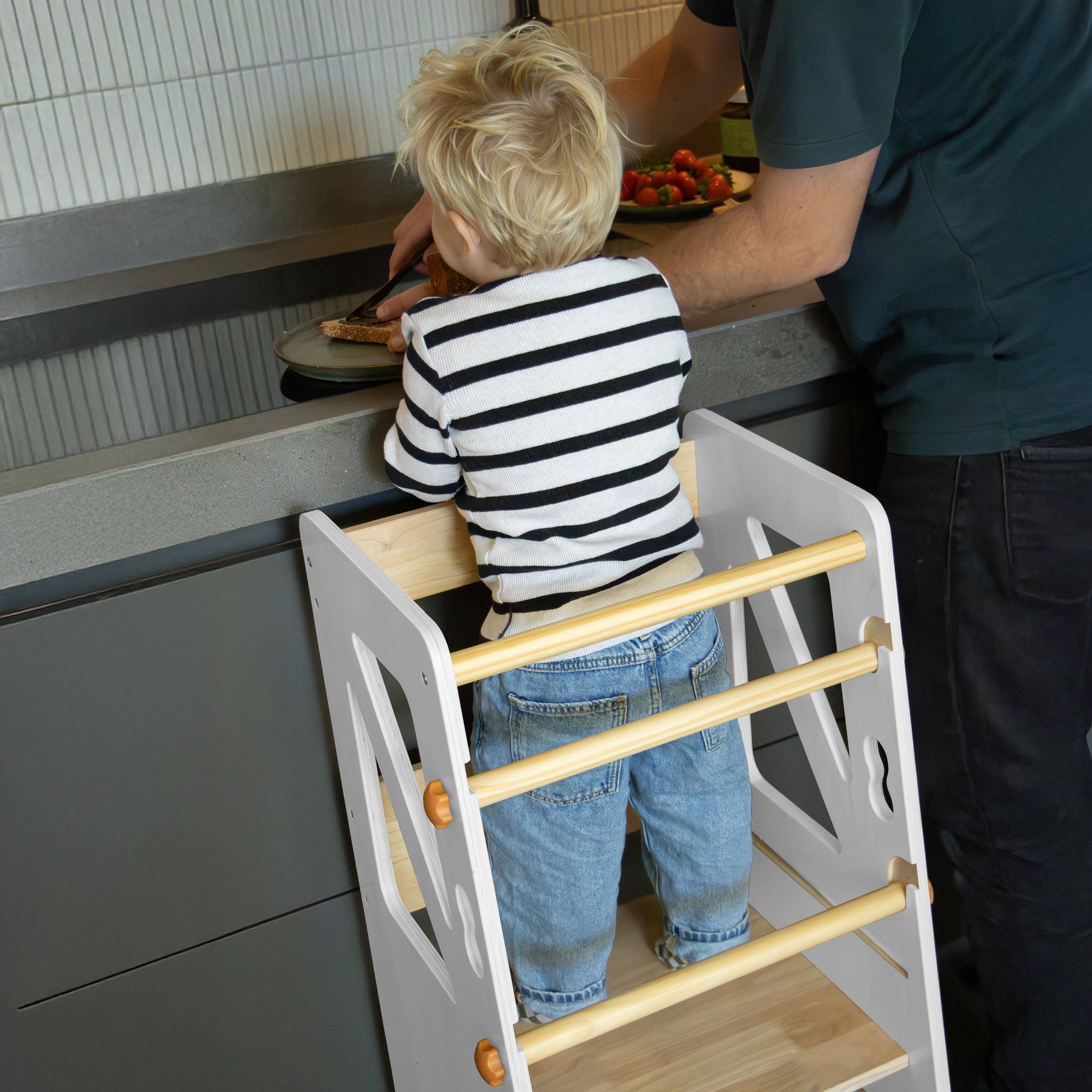 Sunny Liv Learning Tower Natural/white