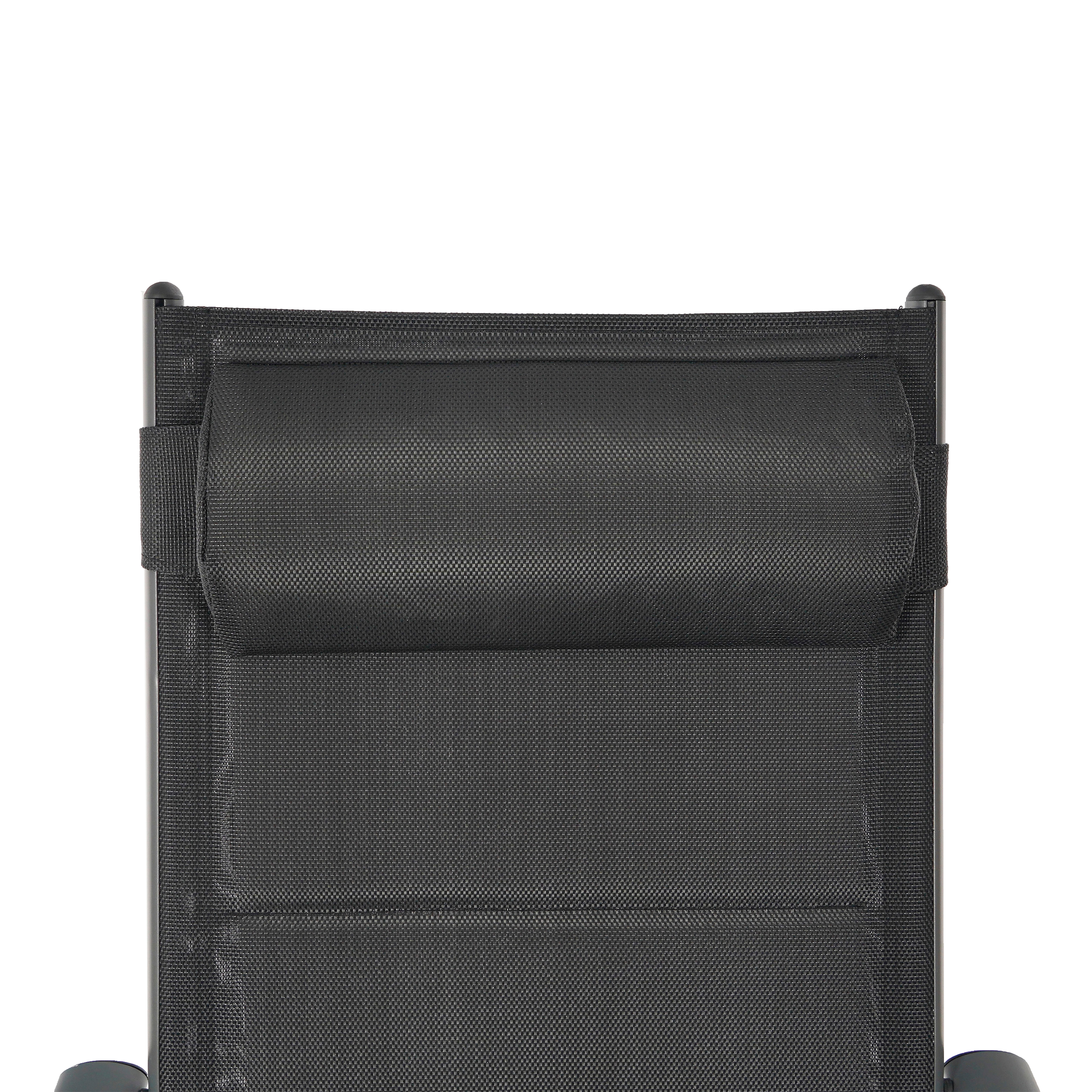 AXI Mack Camping Chair Anthracite/Black – Set 4 pieces