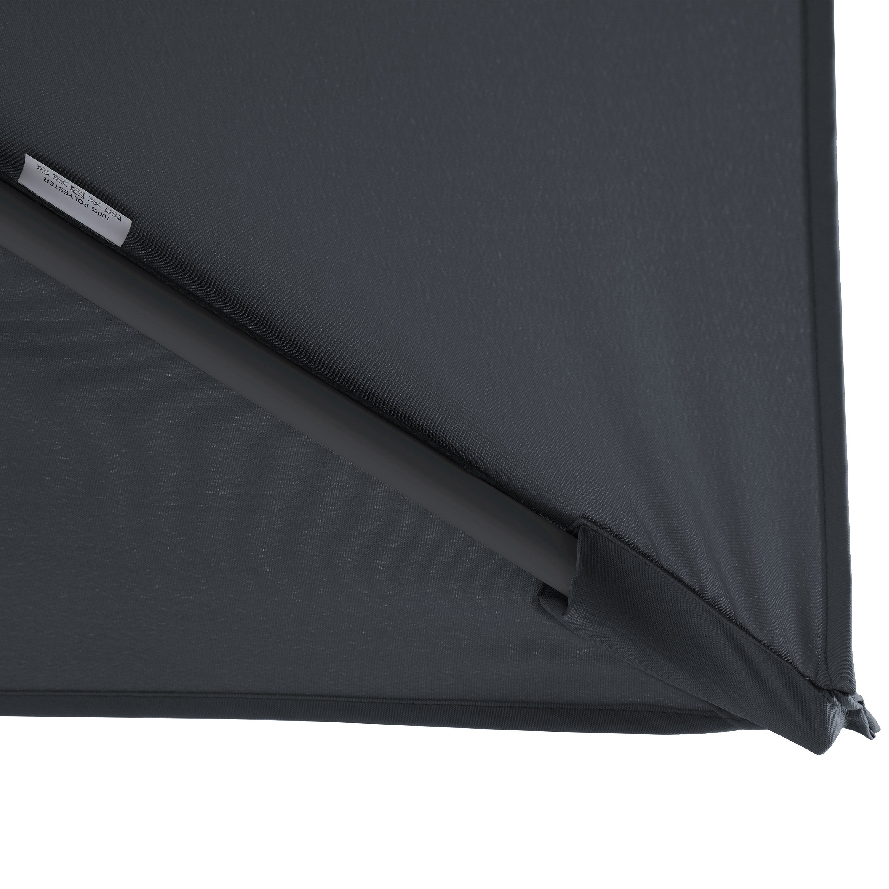 AXI Marisol Cantilever Parasol Ø 300cm incl. parasol base with wheels Anthracite/Grey – Complete set