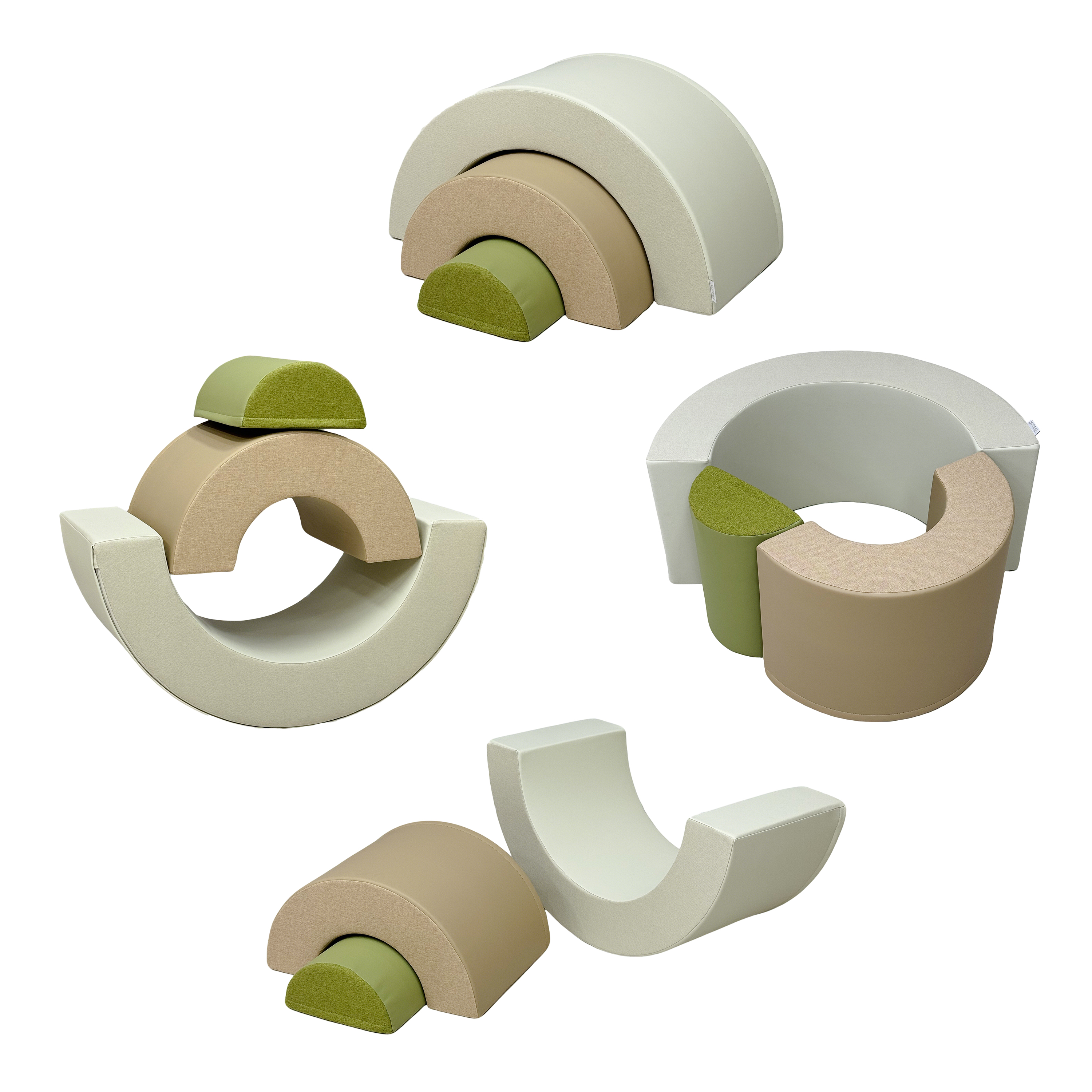 Sunny Seli Rainbow Foam Blocks – 3 Piece