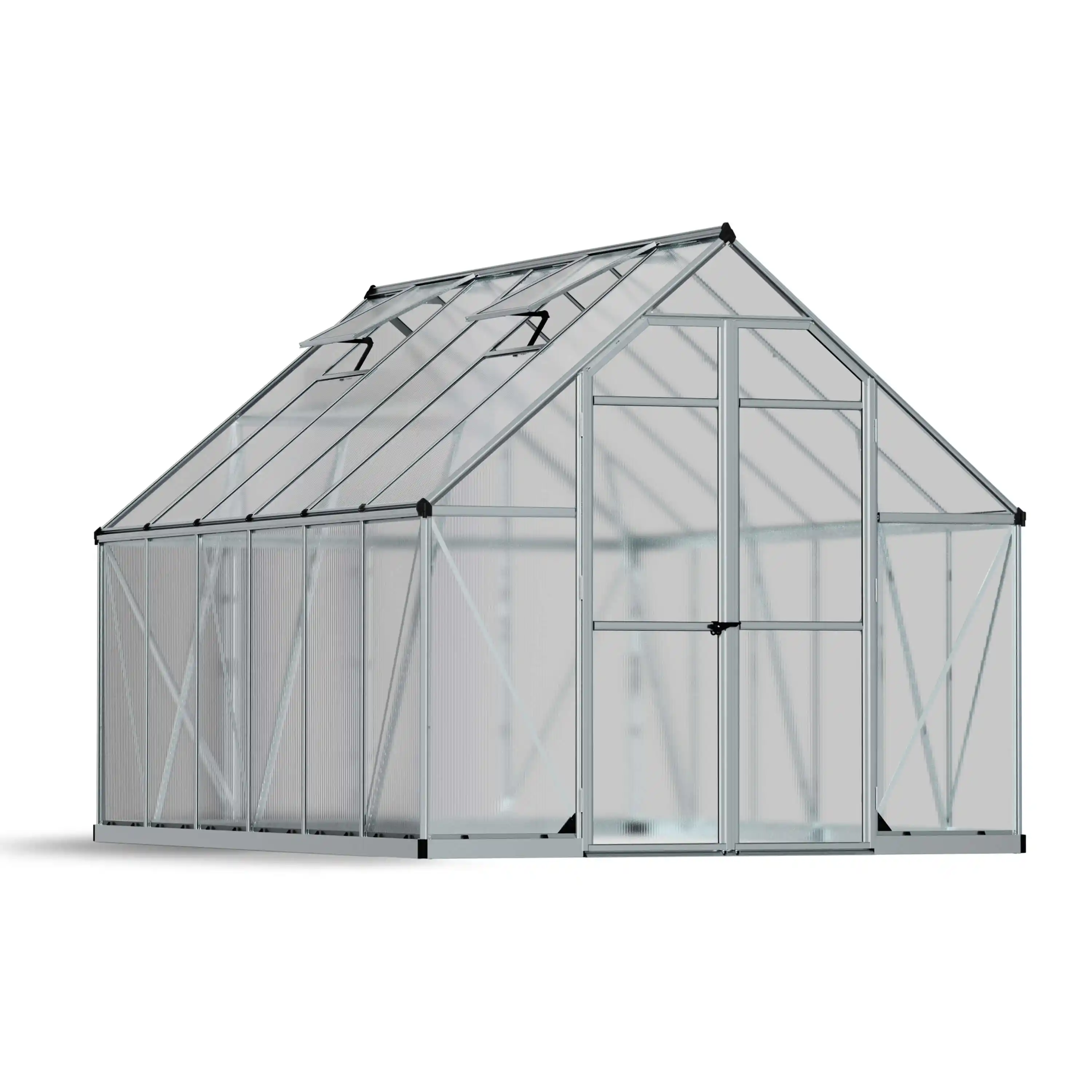 Canopia Essence 367X244X229 cm  Tuinkas Zilver meerwandig