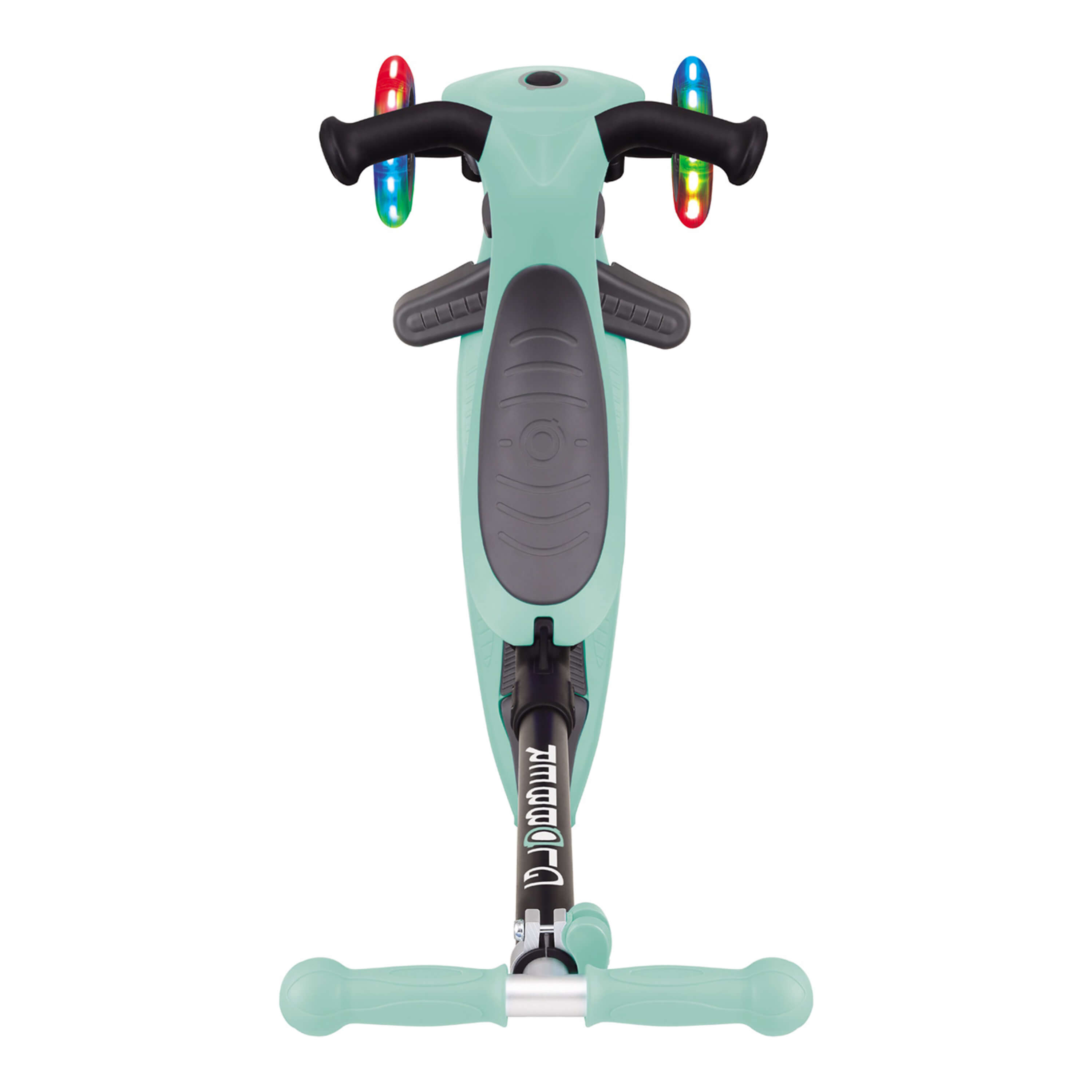 Globber Go Up Foldable Plus Lights 3-en-1 Trottinette Menthe Pastel