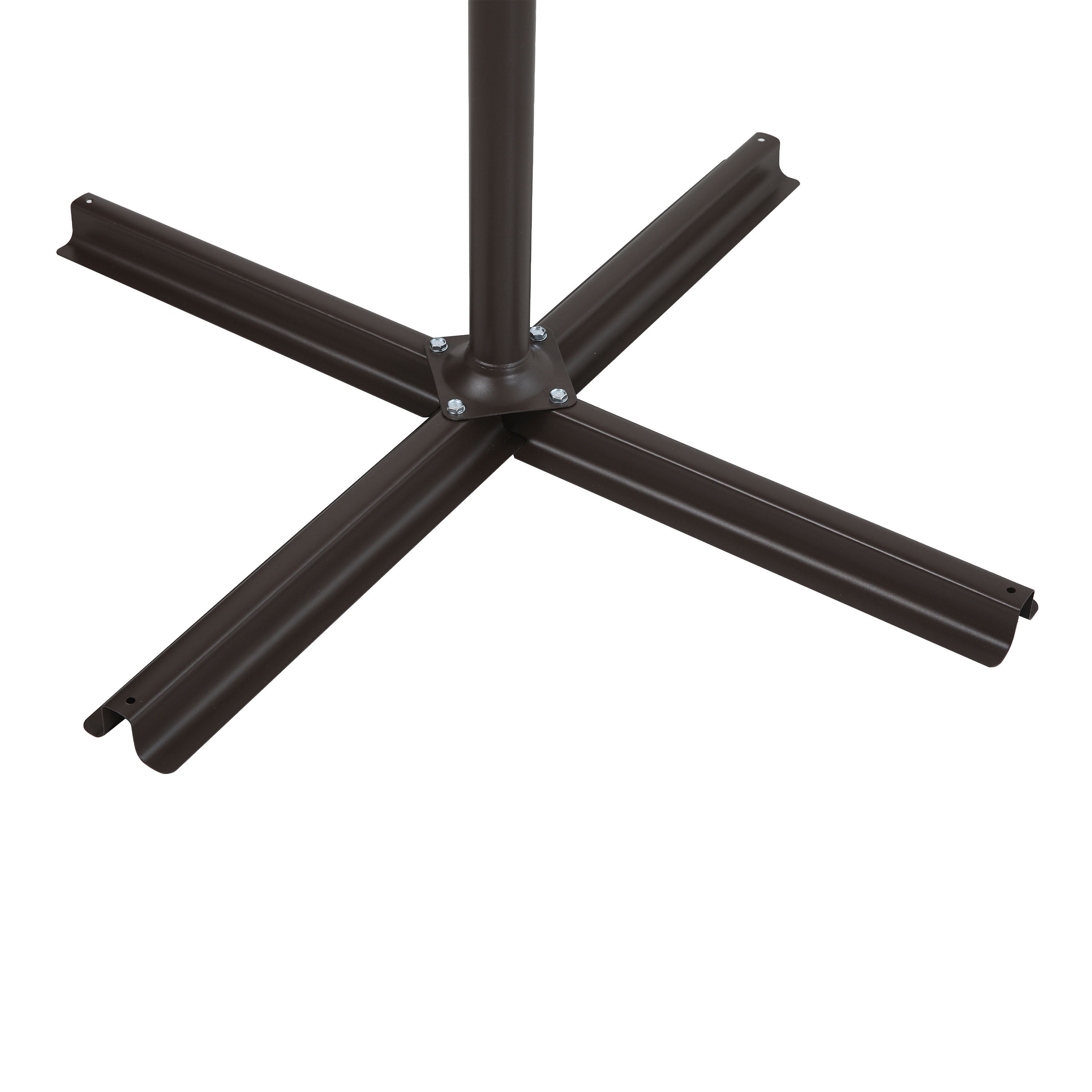 AXI Dion Cantilever Parasol Ø 300cm incl. parasol base Oak-look/Beige