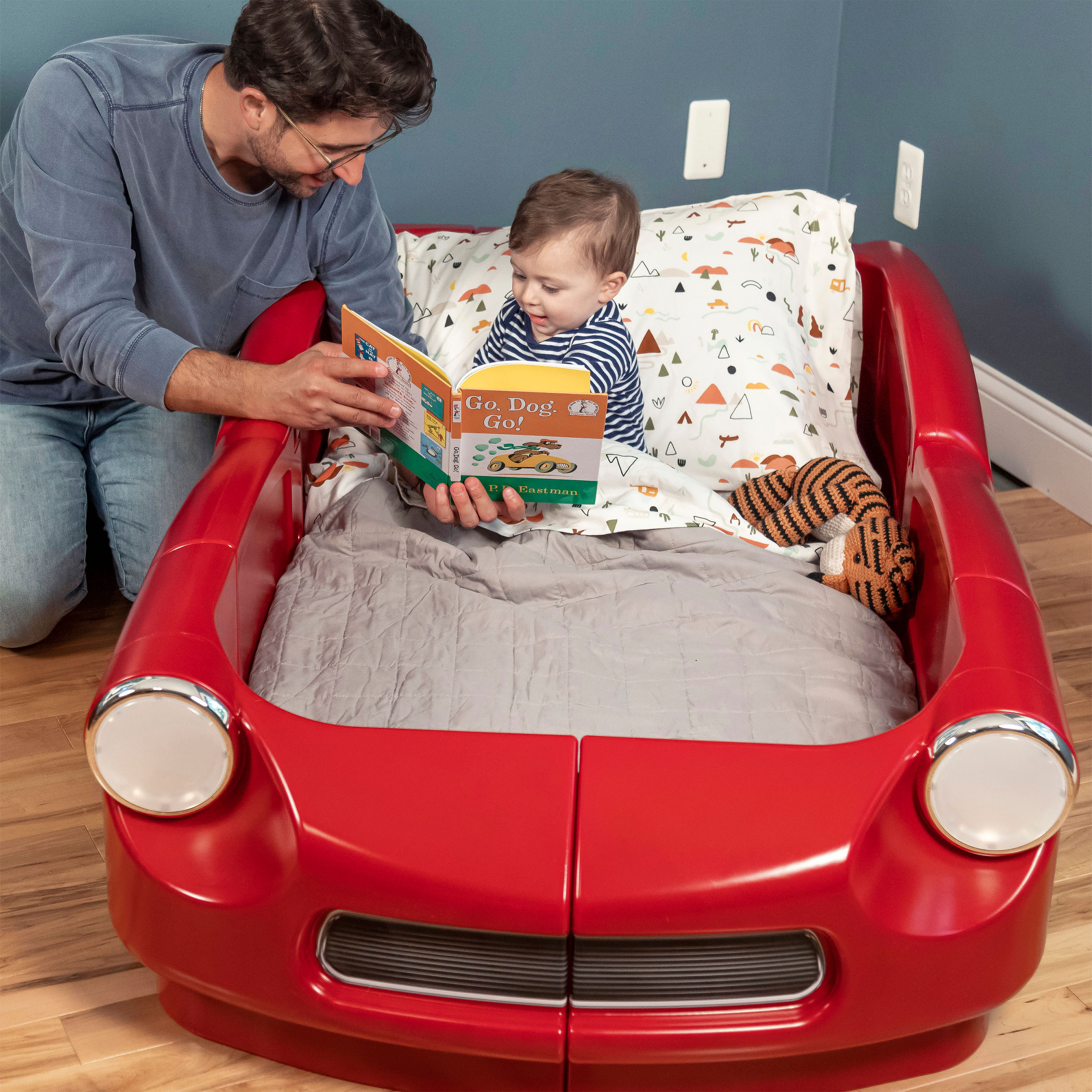 Step2 Roadster Toddler to Twin Children’s Extendable Bed