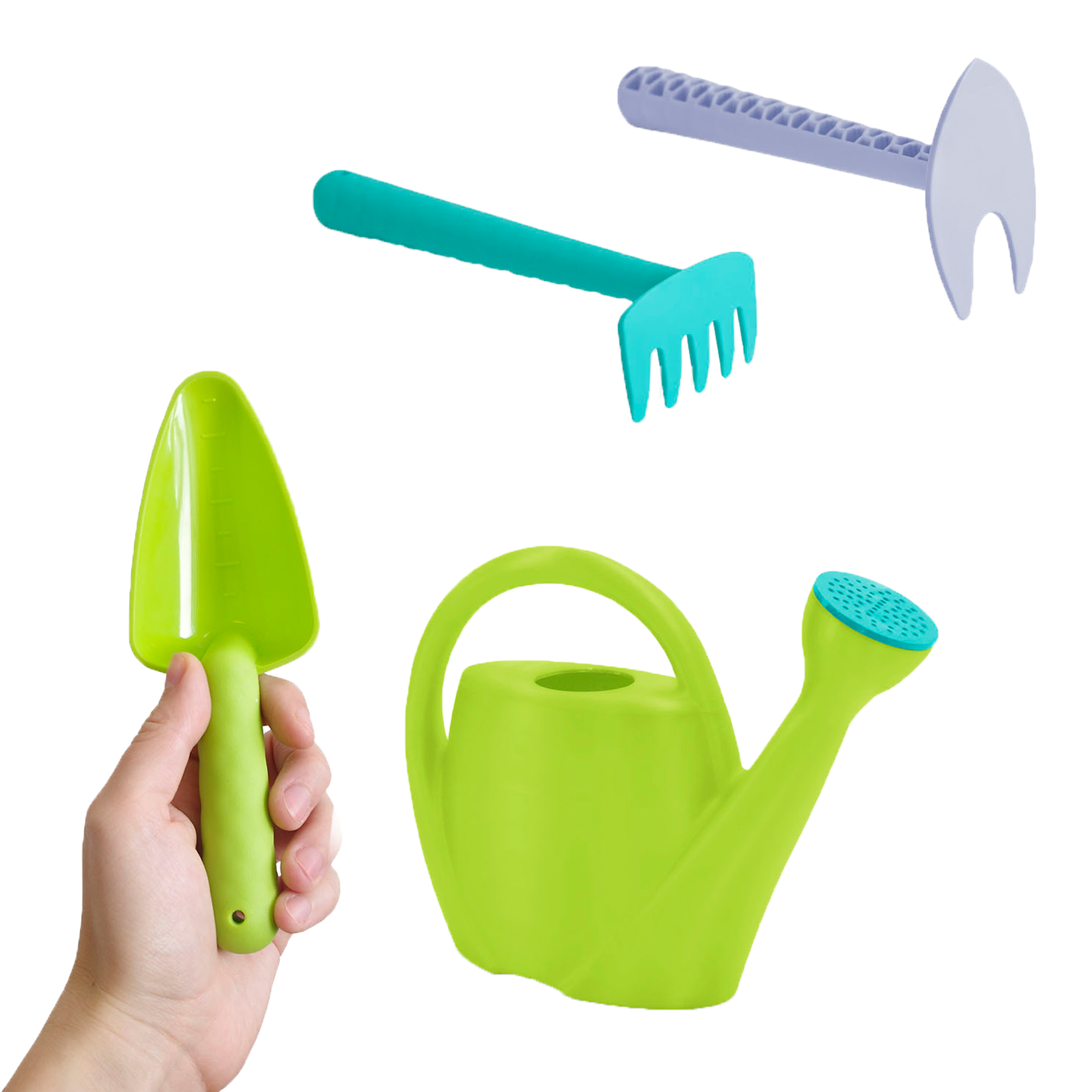 Gardenico Set de jardinage pour enfants avec outils de jardinage - 4 pièces