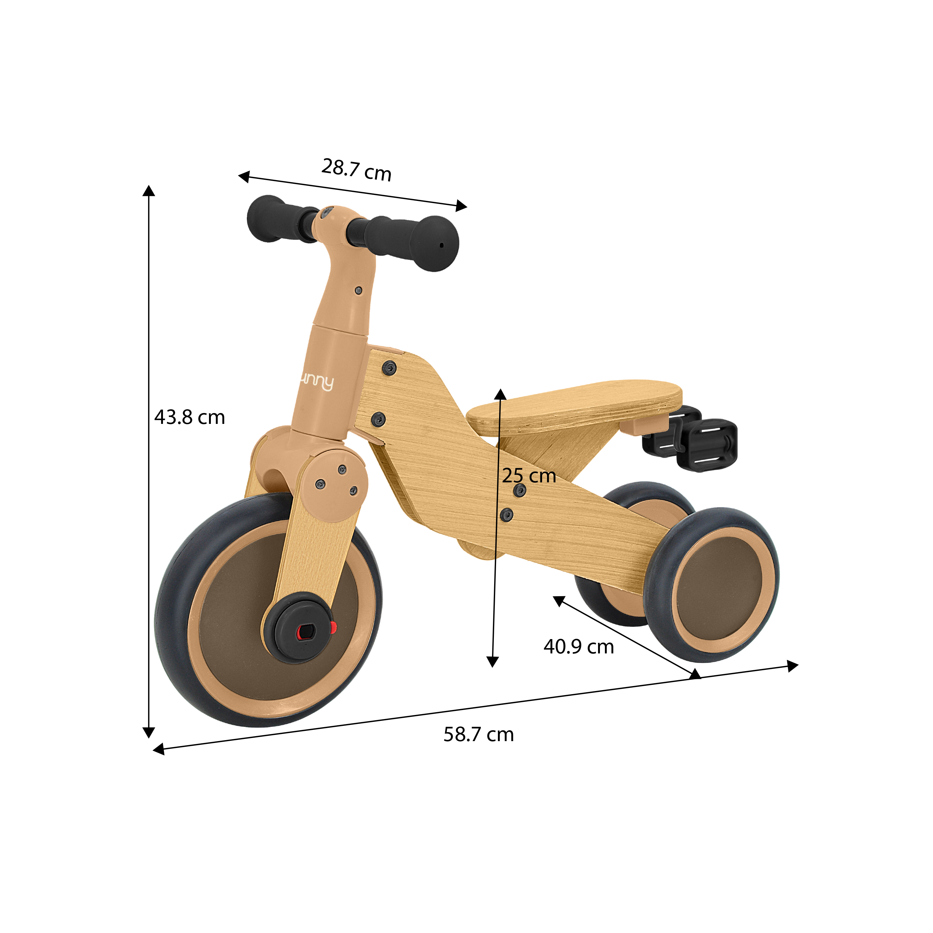 Sunny Walker 2-en-1 1000 Draisienne en bois