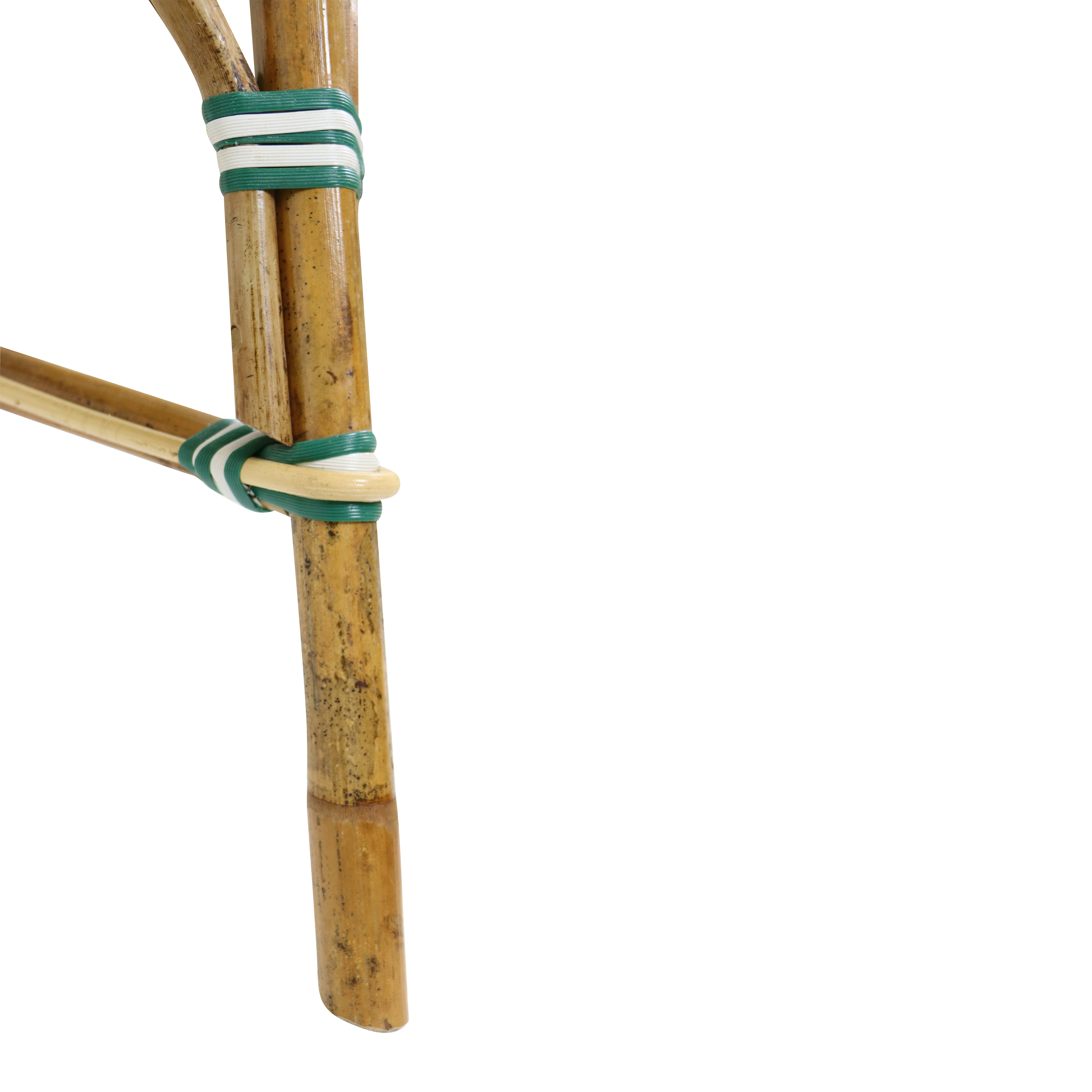 AXI Jacqueline Rattan Bistro Set Green/White