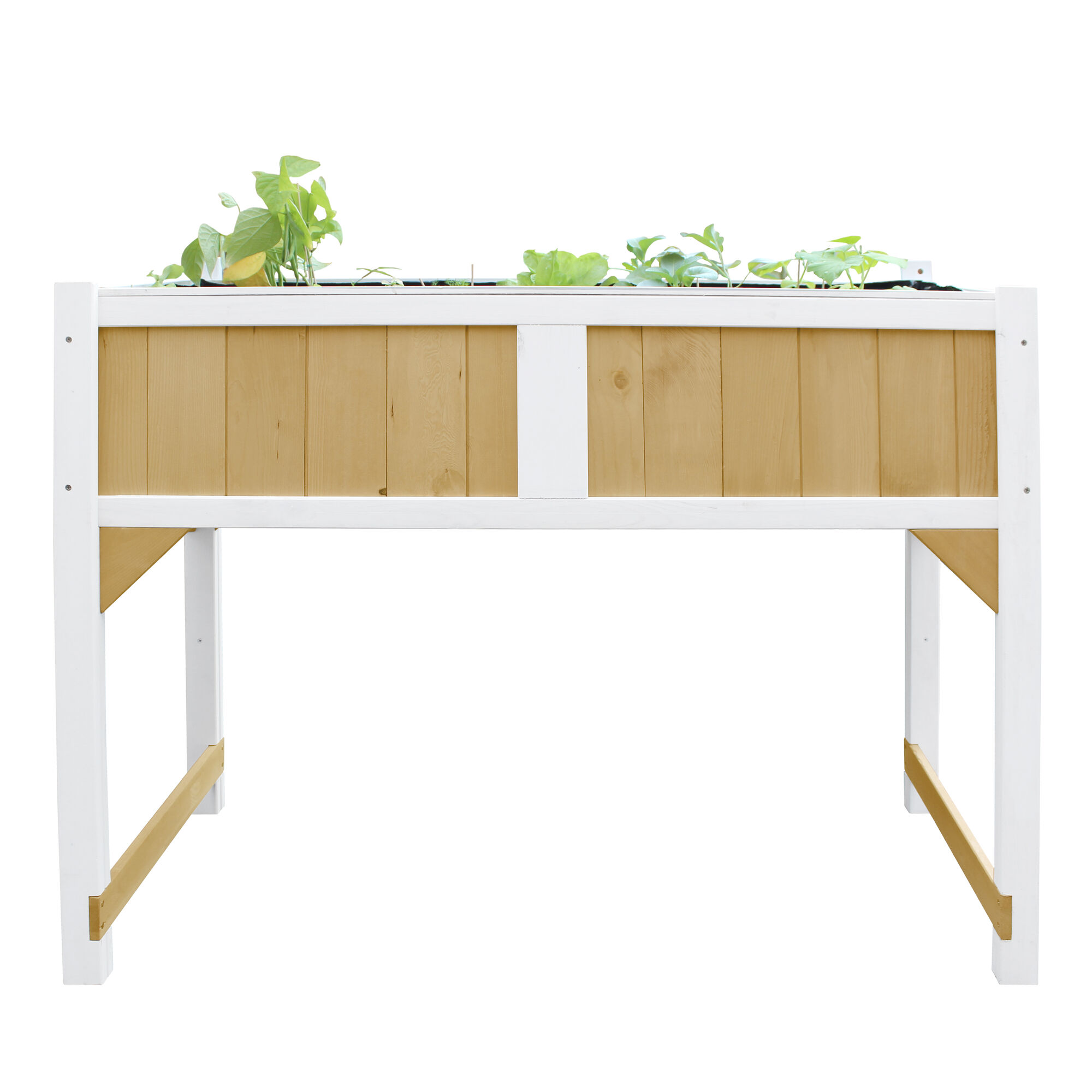 productfoto AXI Kweektafel met gronddoek Bruin/wit