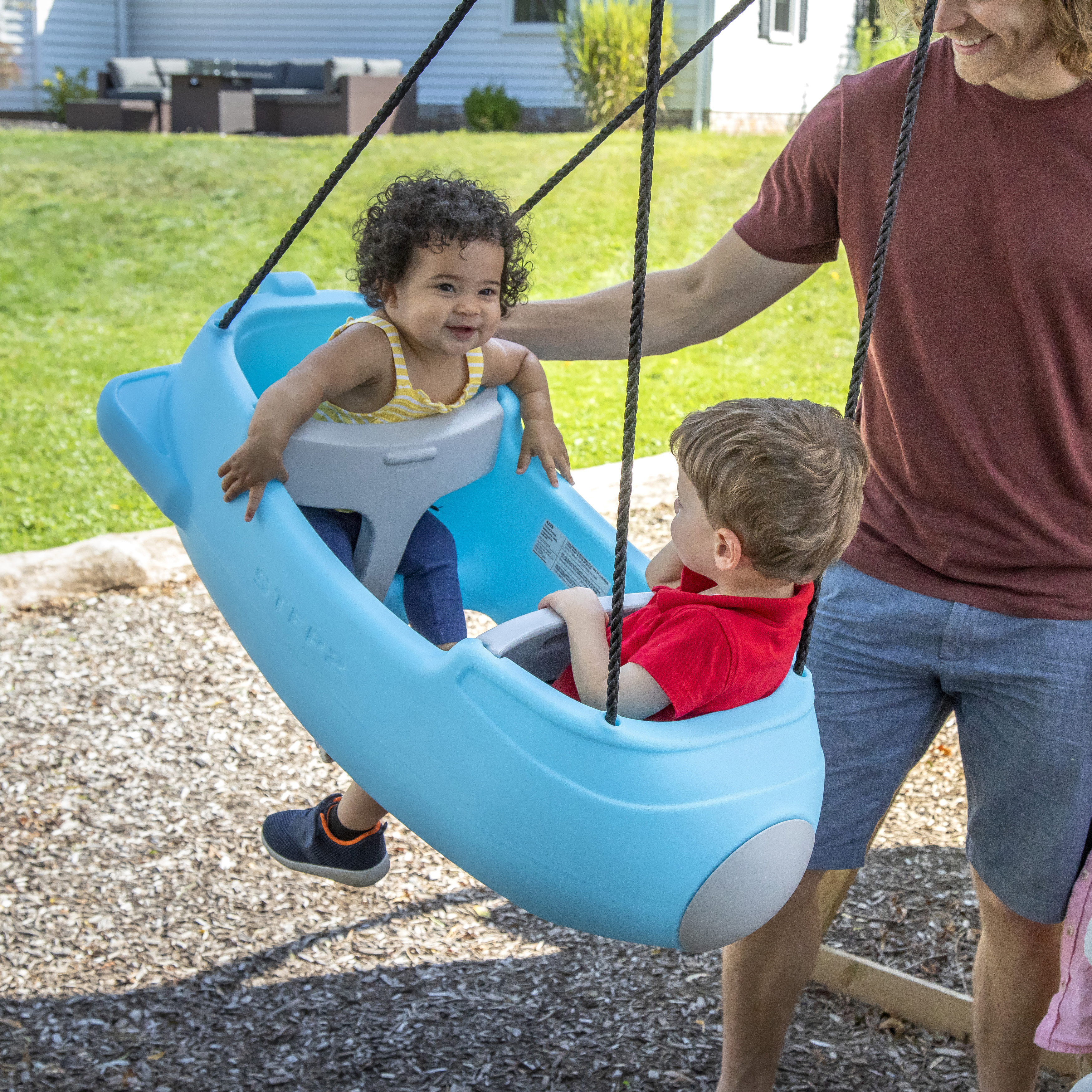 Step2 Rocket Swing for Two Blue