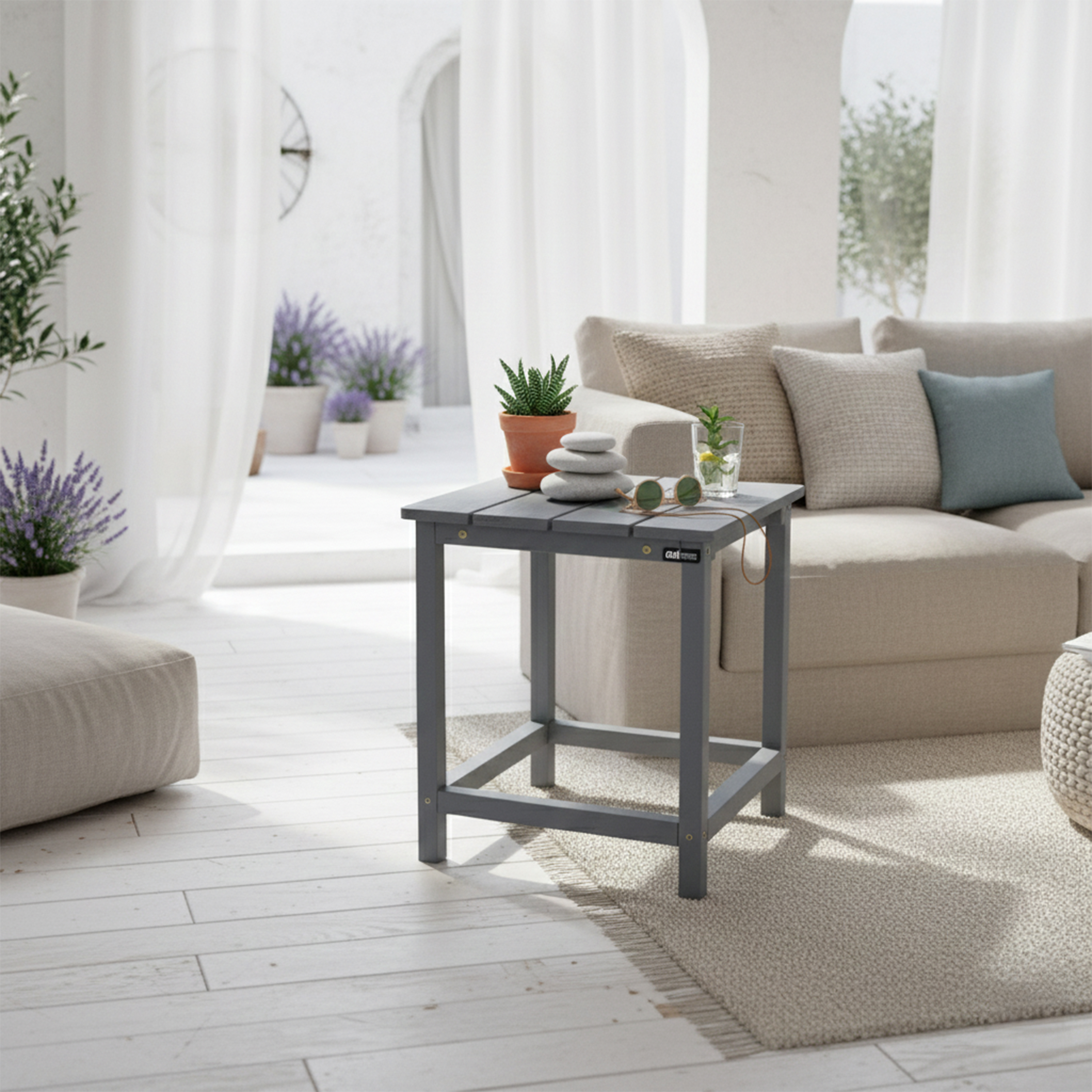 AXI Tess Side Table Grey