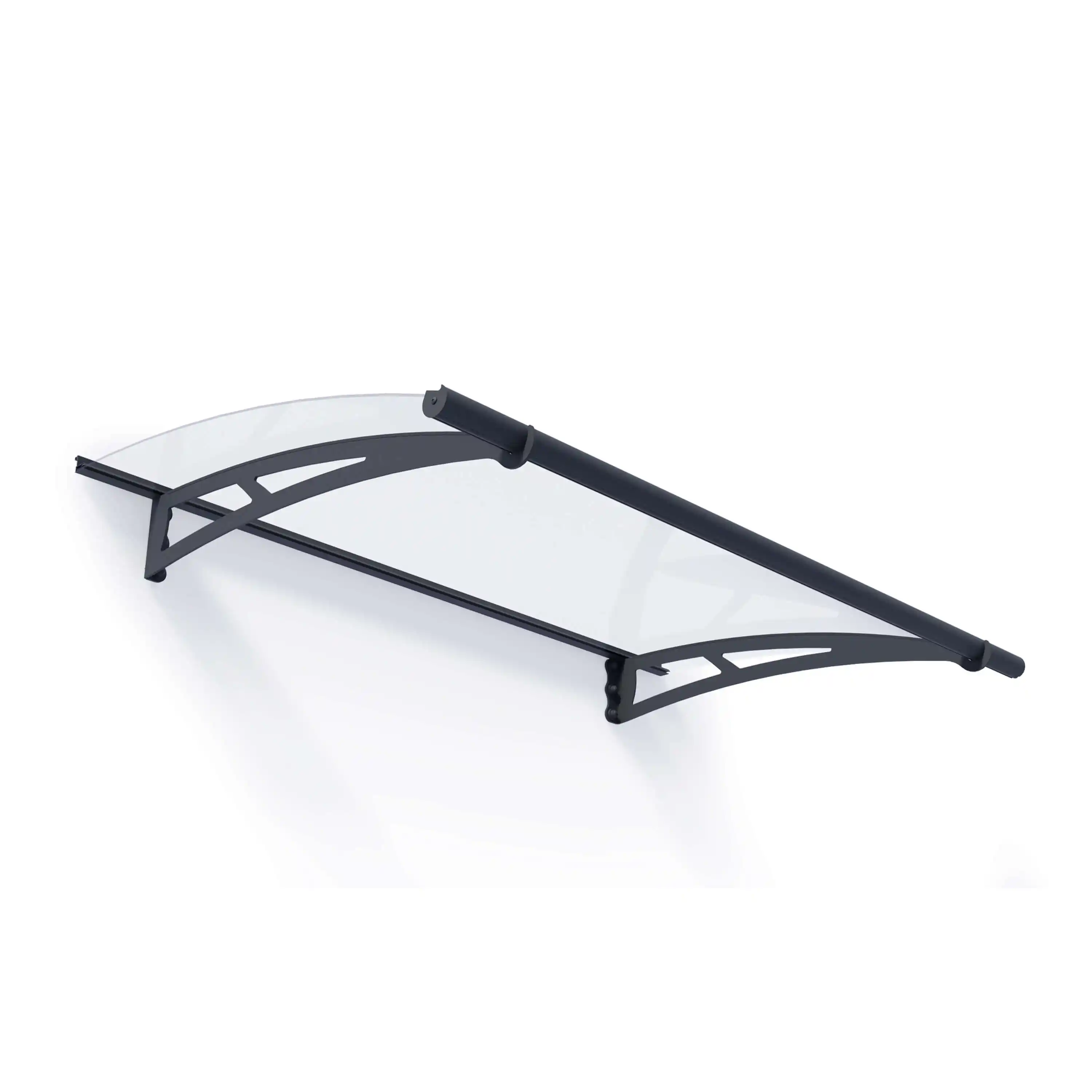 Canopia Aquila 150X91 cm Deur en Veranda Luifel Donkergrijs Helder-7290010027590 Canopia Aquila 150X91 cm Deur en Veranda Luifel Donkergrijs Helder