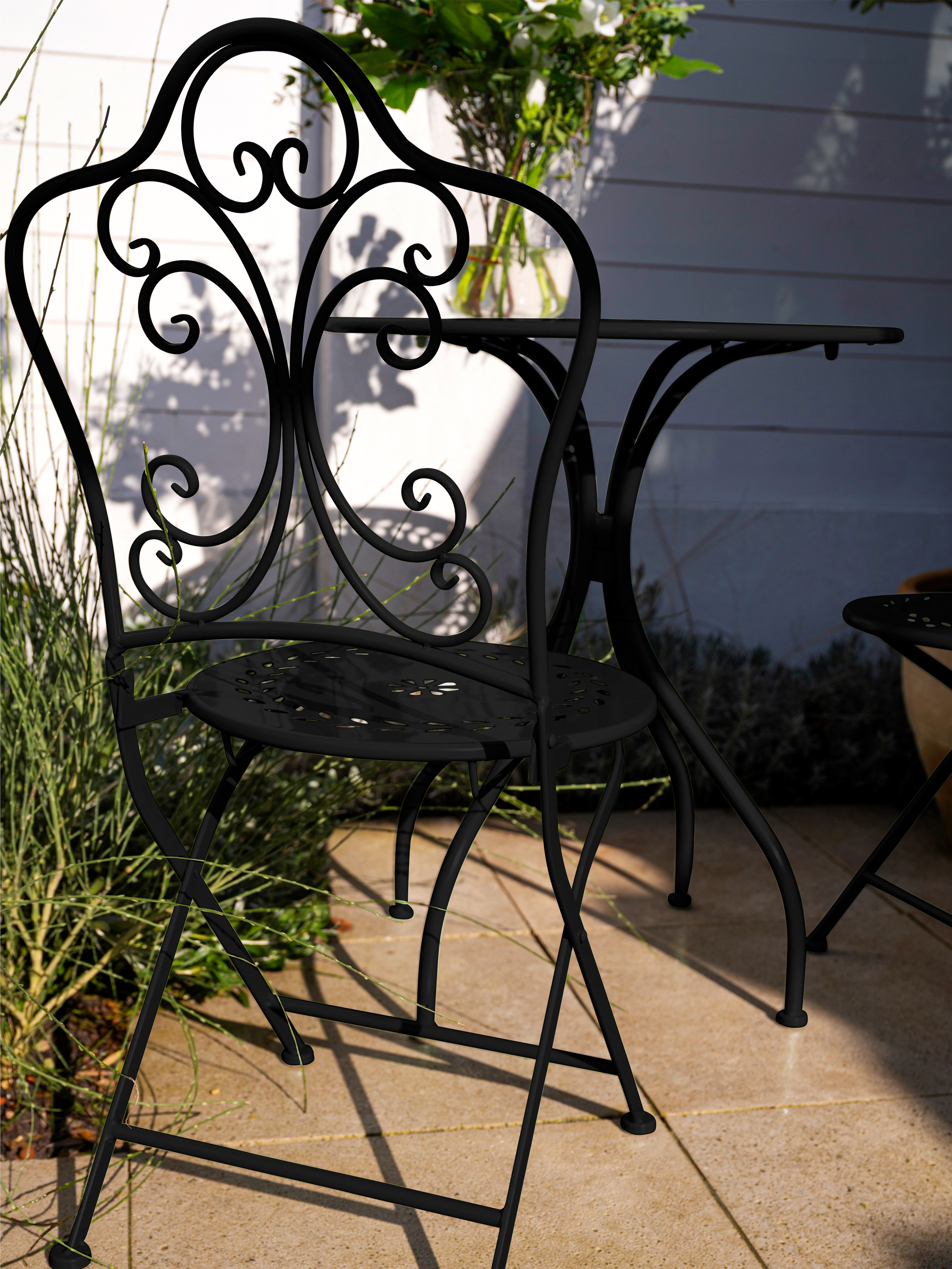 AXI Marilou Bistro Set Romantic - Anthracite