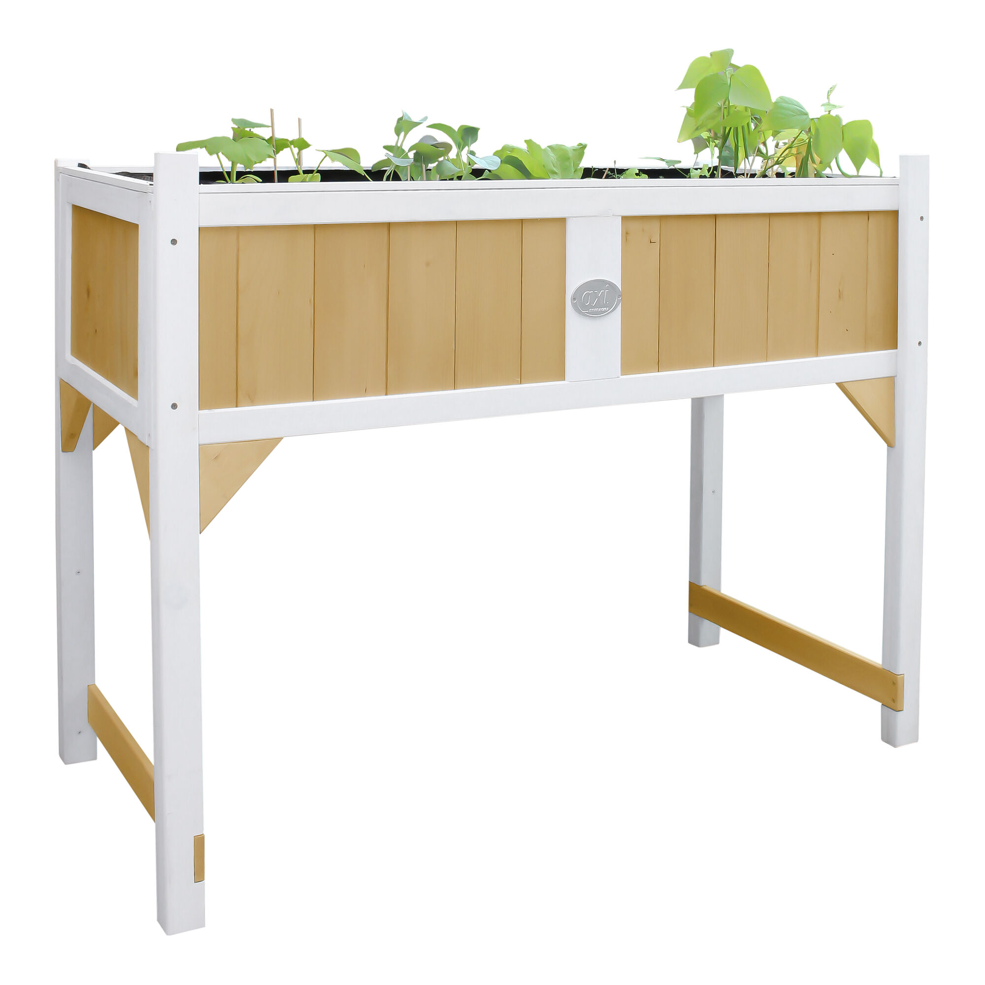 productfoto AXI Kweektafel met gronddoek Bruin/wit