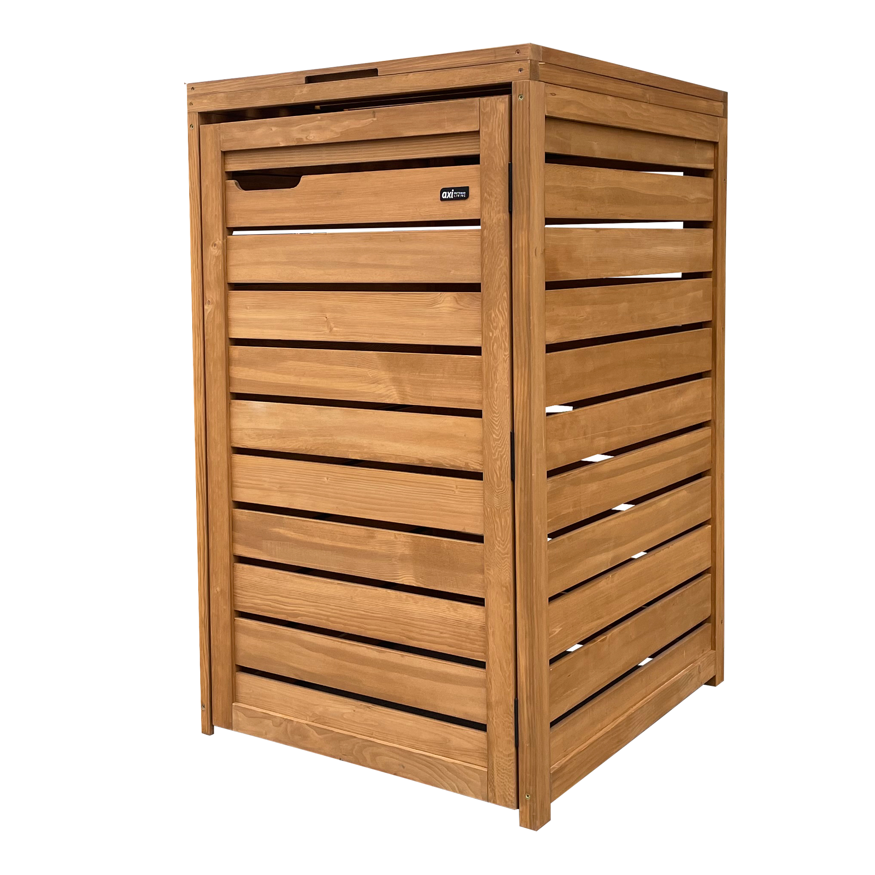 AXI Lex Wooden Bin Storage Brown – 1 bin