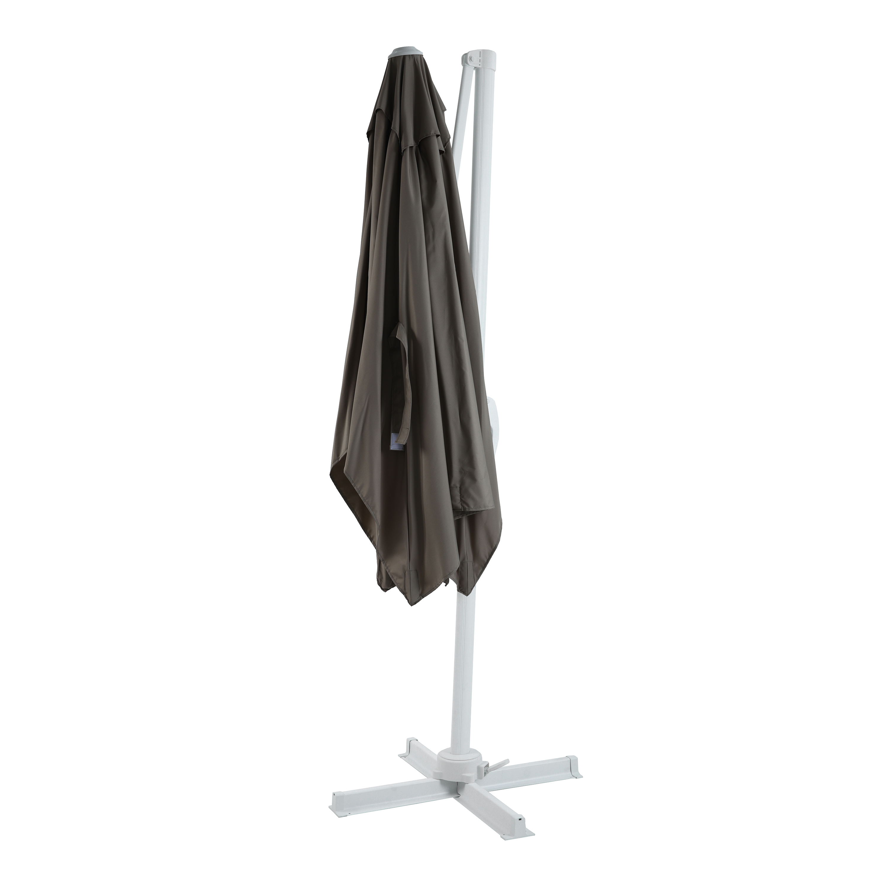 AXI Coco Floating Parasol 200x300cm White/Taupe 