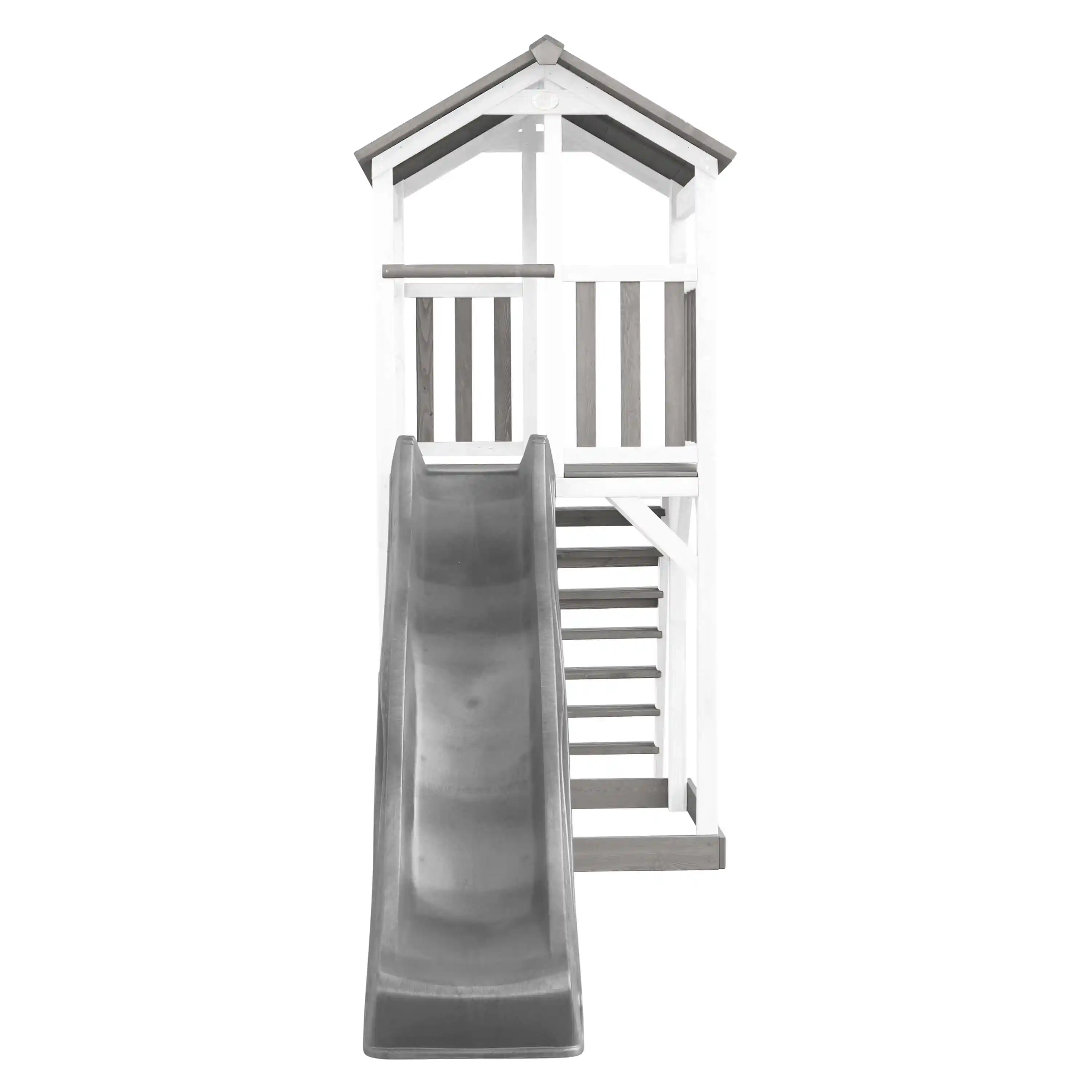 AXI Beach Tower Aire de jeux Grise/Blanche - Toboggan Gris