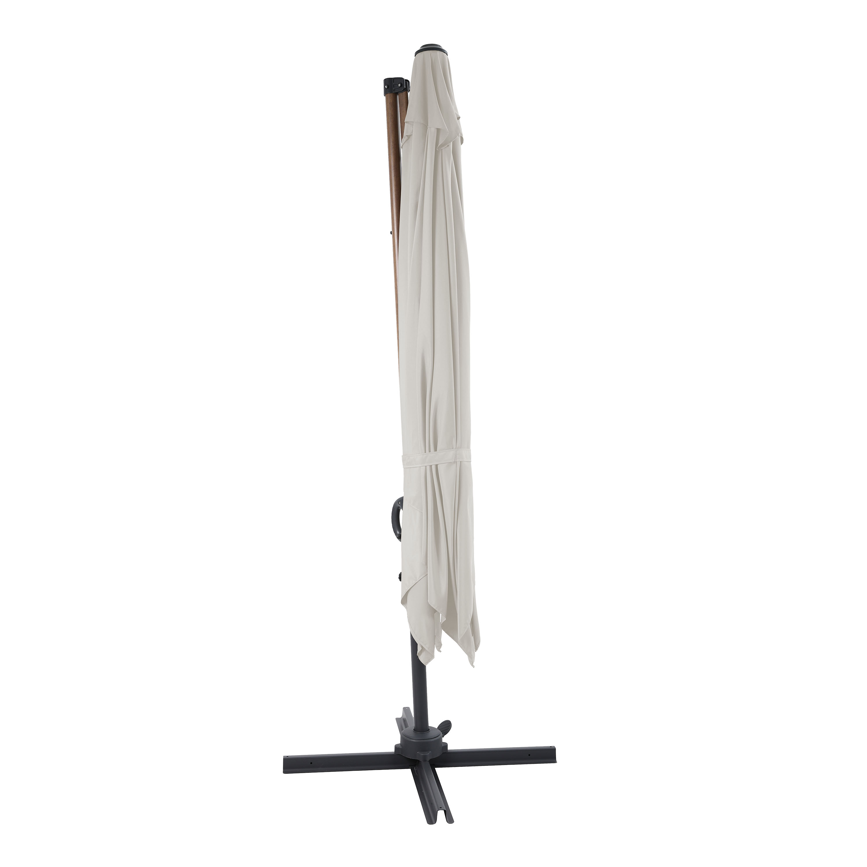AXI Mira Cantilever Parasol 300x300cm Oak-look/Beige