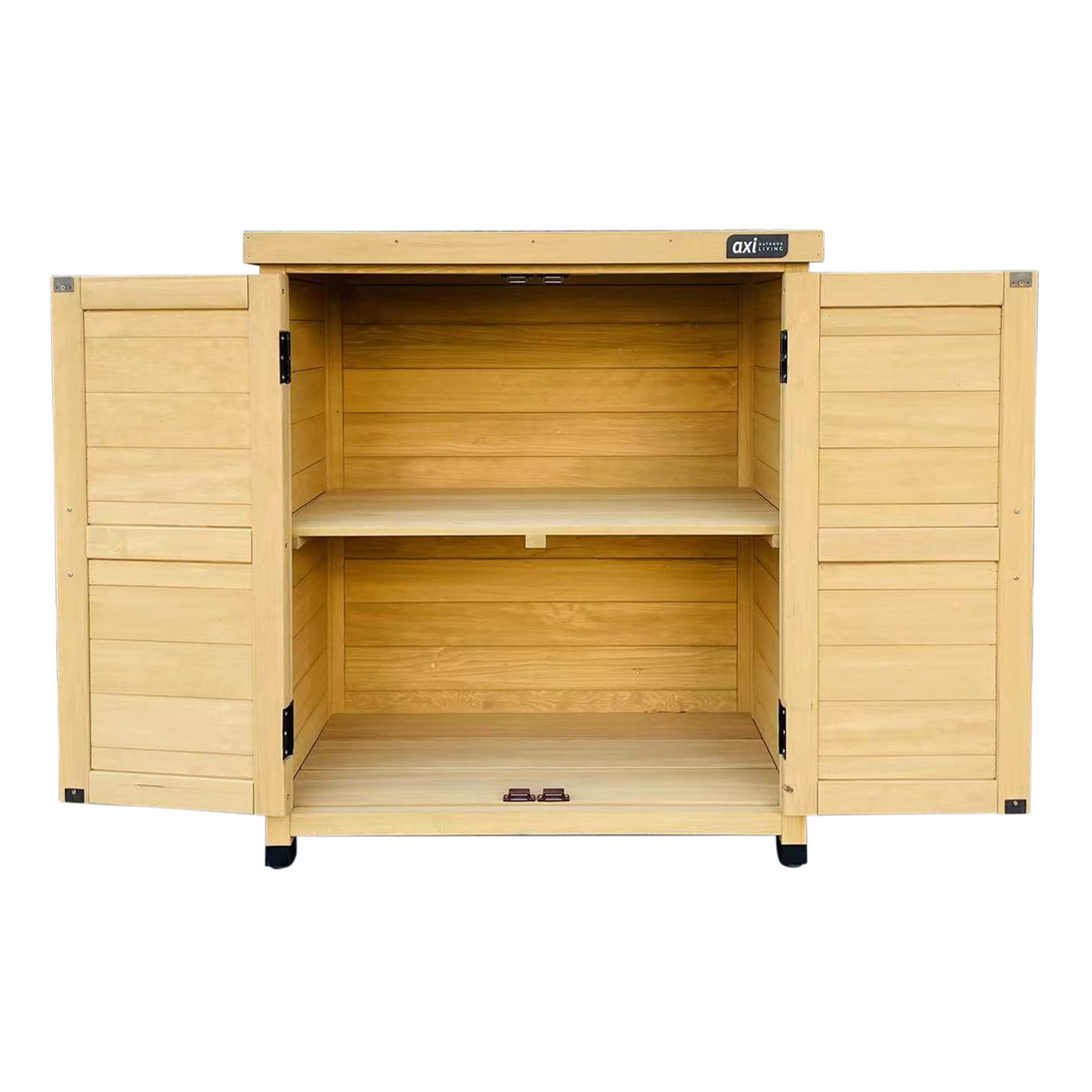 AXI Felix Armoire de jardin en bois brun 