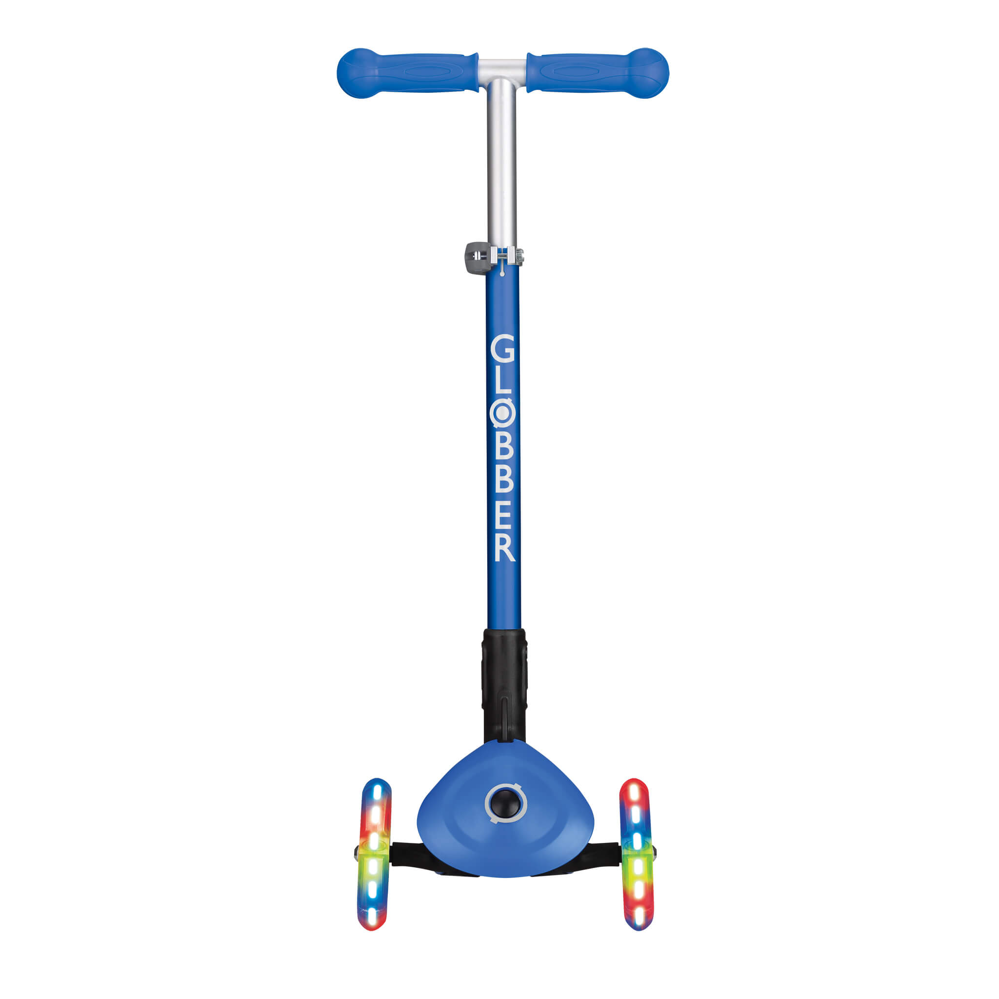 Globber Primo Foldable Lights Trottinette Bleue