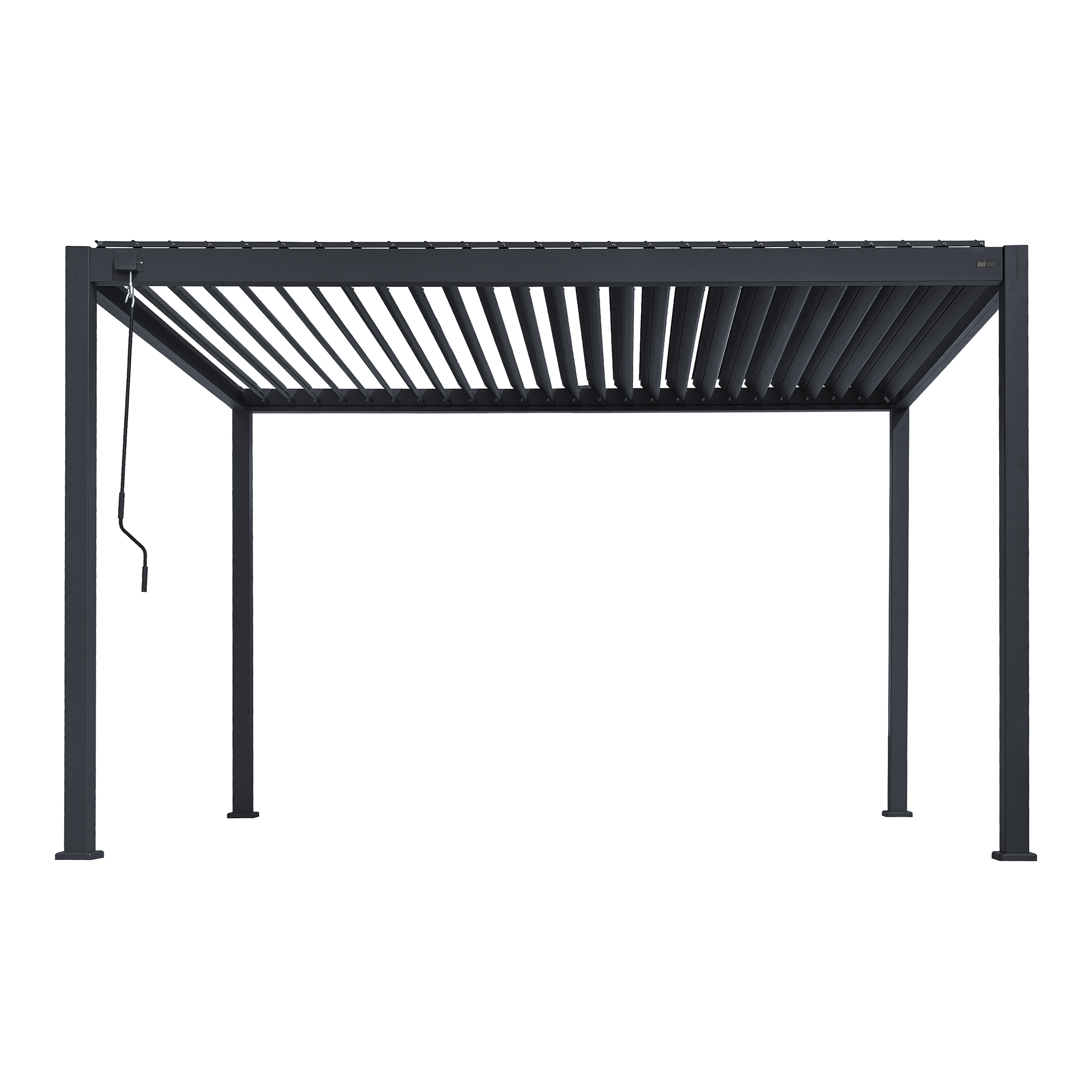 AXI Raya Pergola en aluminium 300 x 400 cm Anthracite