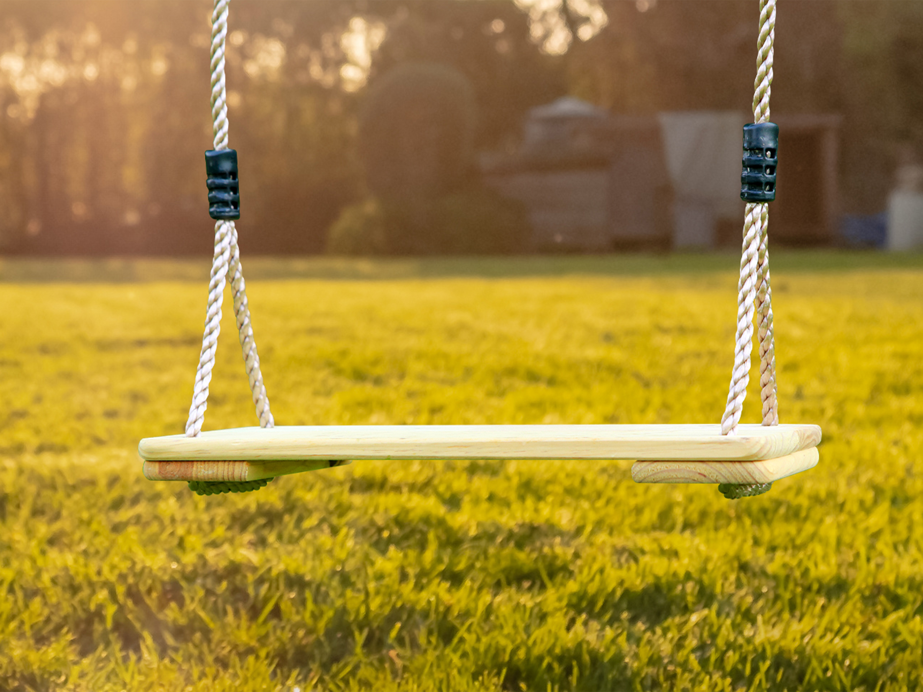 AXI Single Swing Set - Brown/White