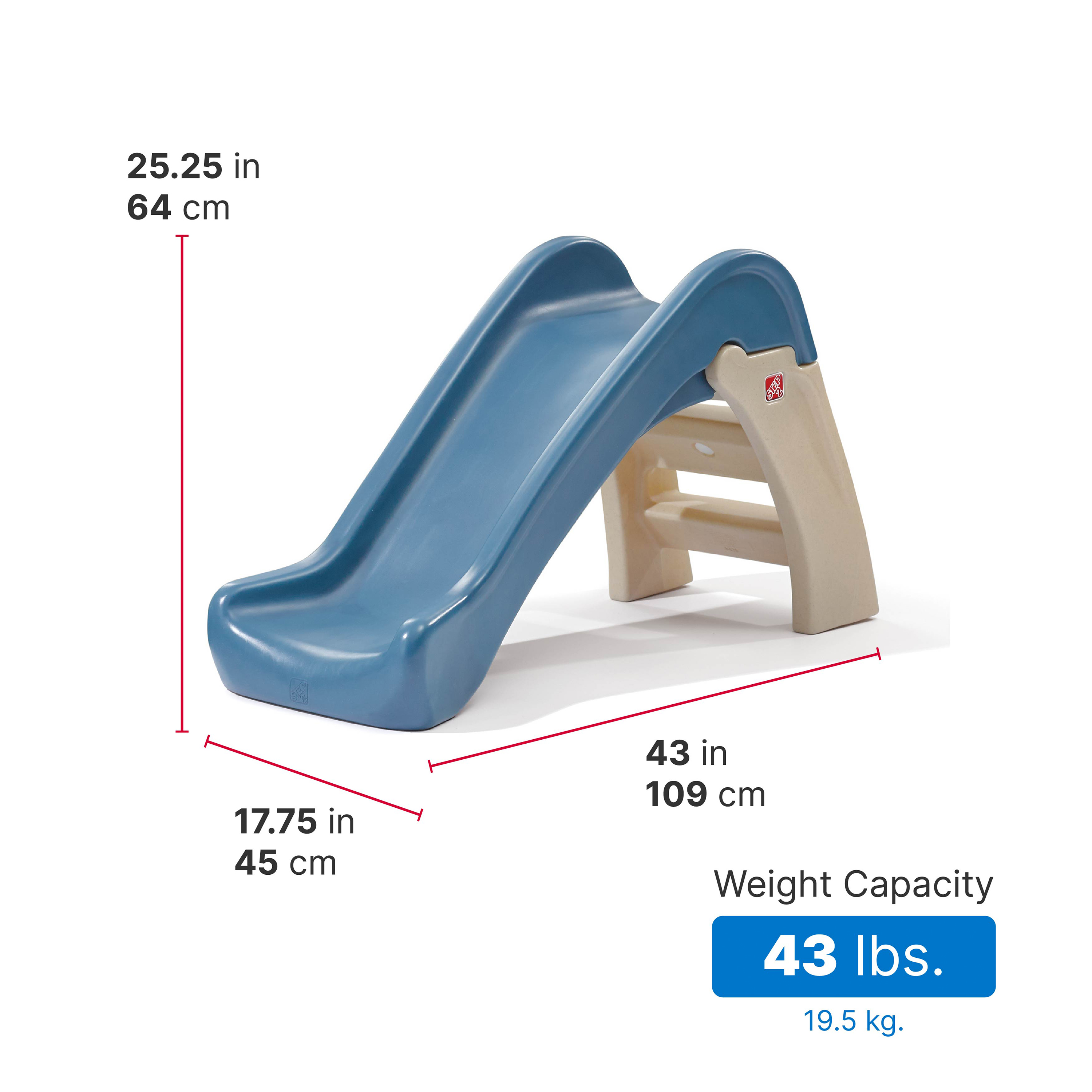 Step2 Play & Fold Jr Slide Foldable Slide