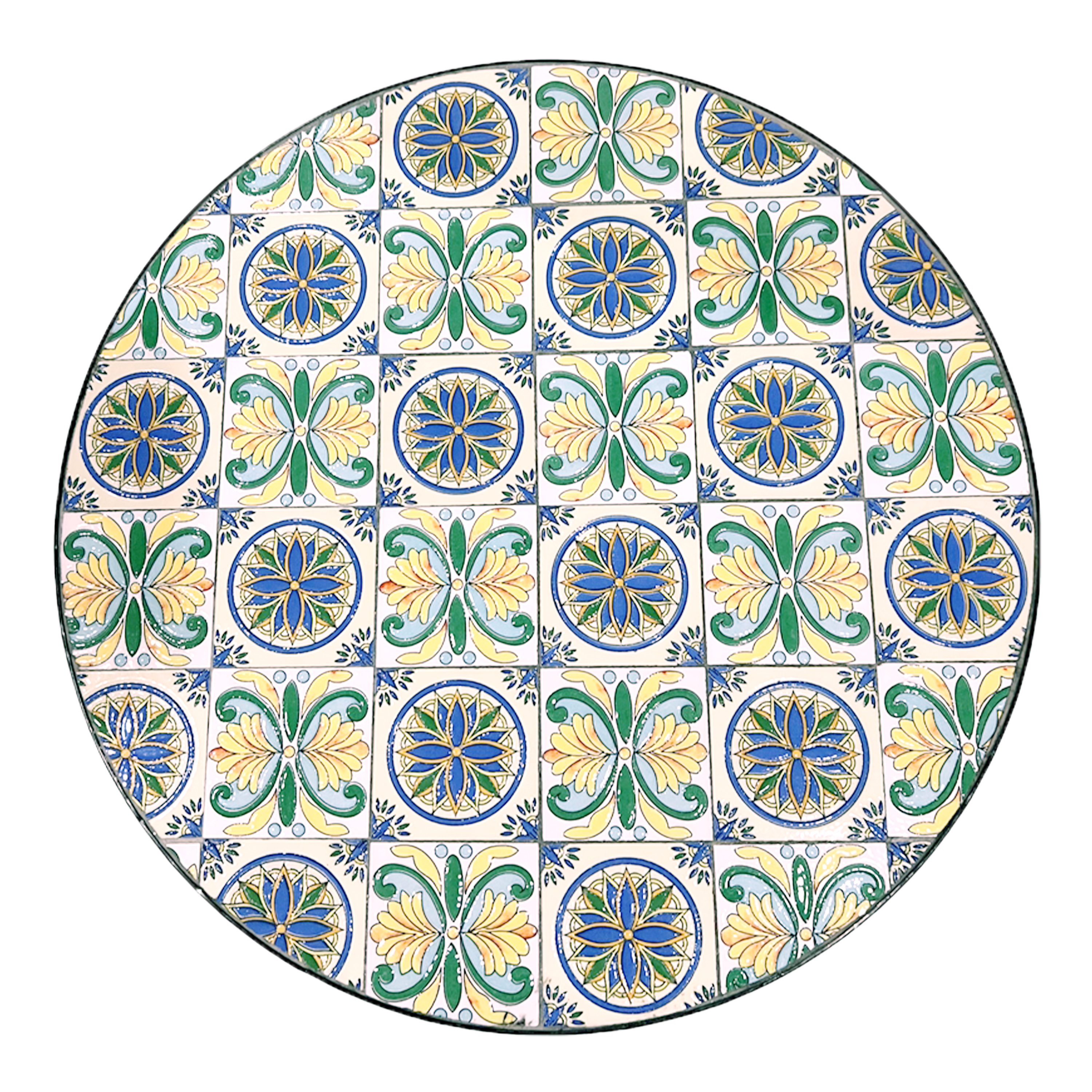 AXI Amélie Bistro Table Blue/Yellow
