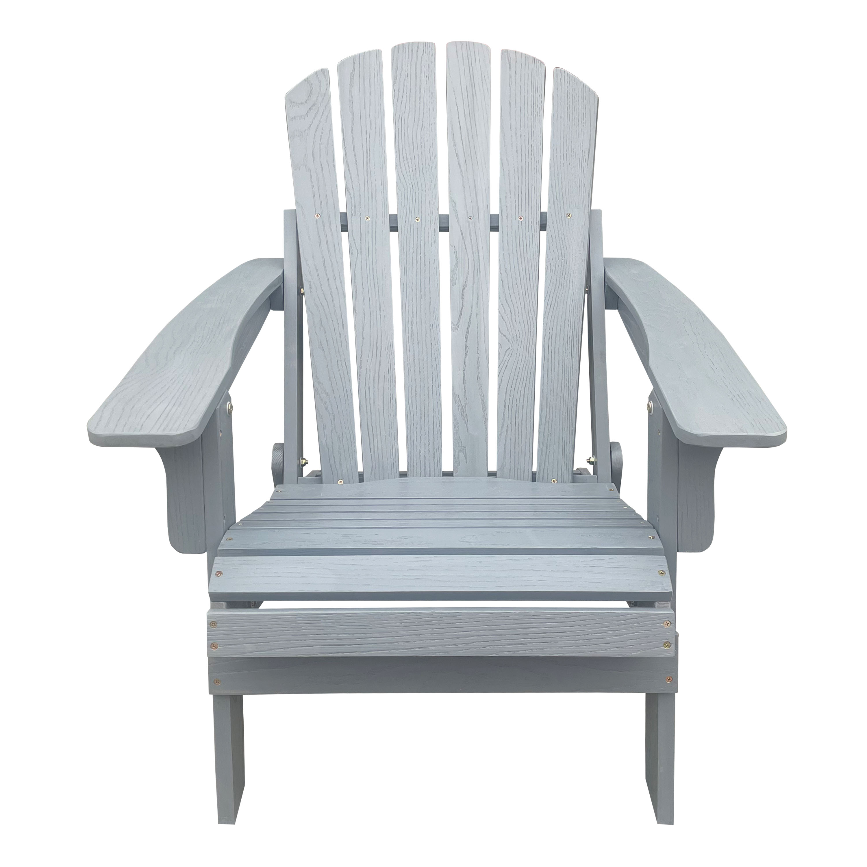 AXI Rosalie Folding Adirondack Chair Grey
