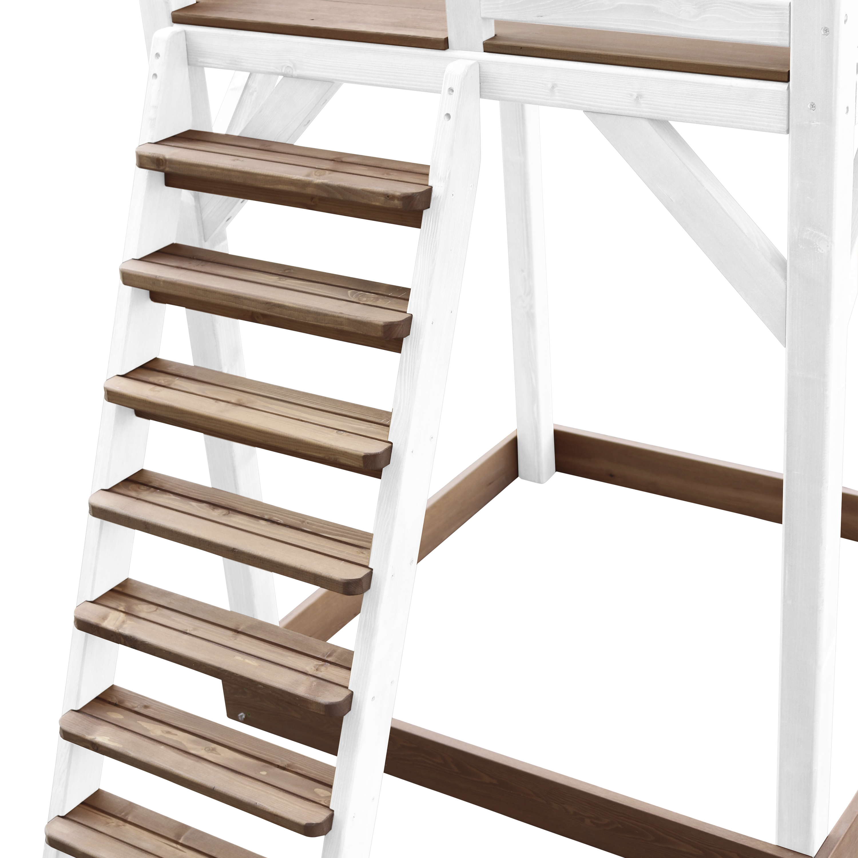 AXI Beach Tower Brown/White - Blue Slide