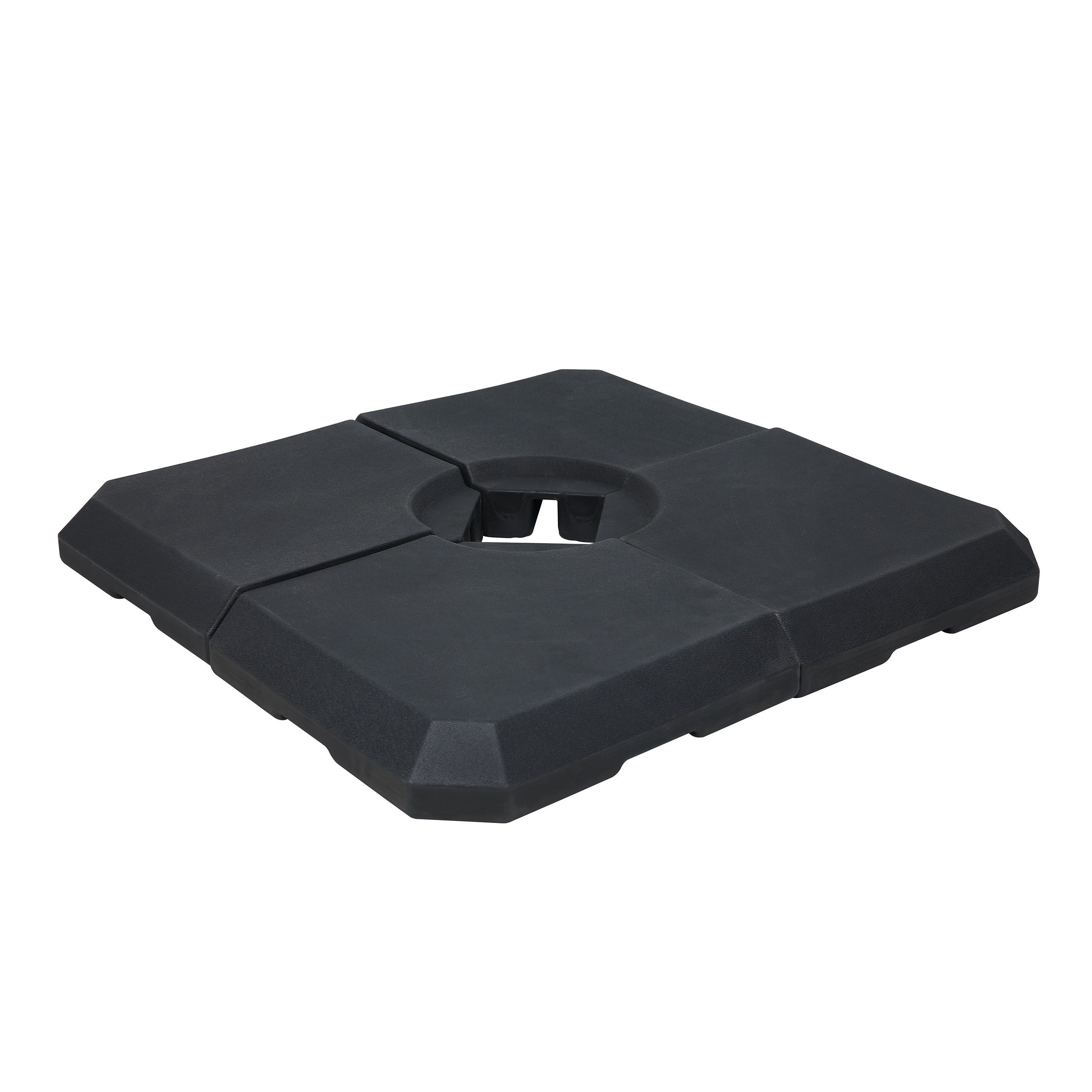 AXI 4 Piece Fillable Parasol Base Black