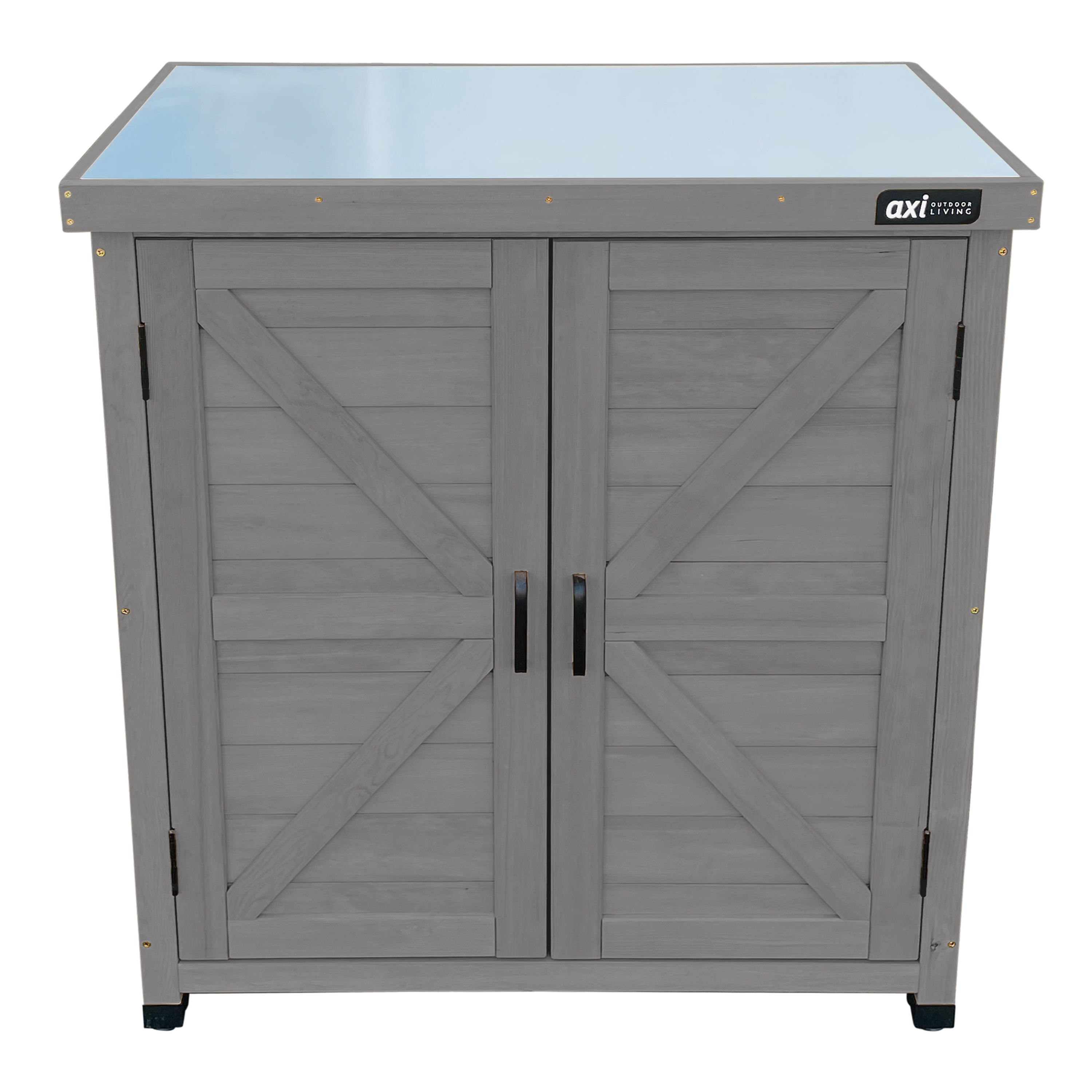 Felix wooden storage cabinet Warm Grey