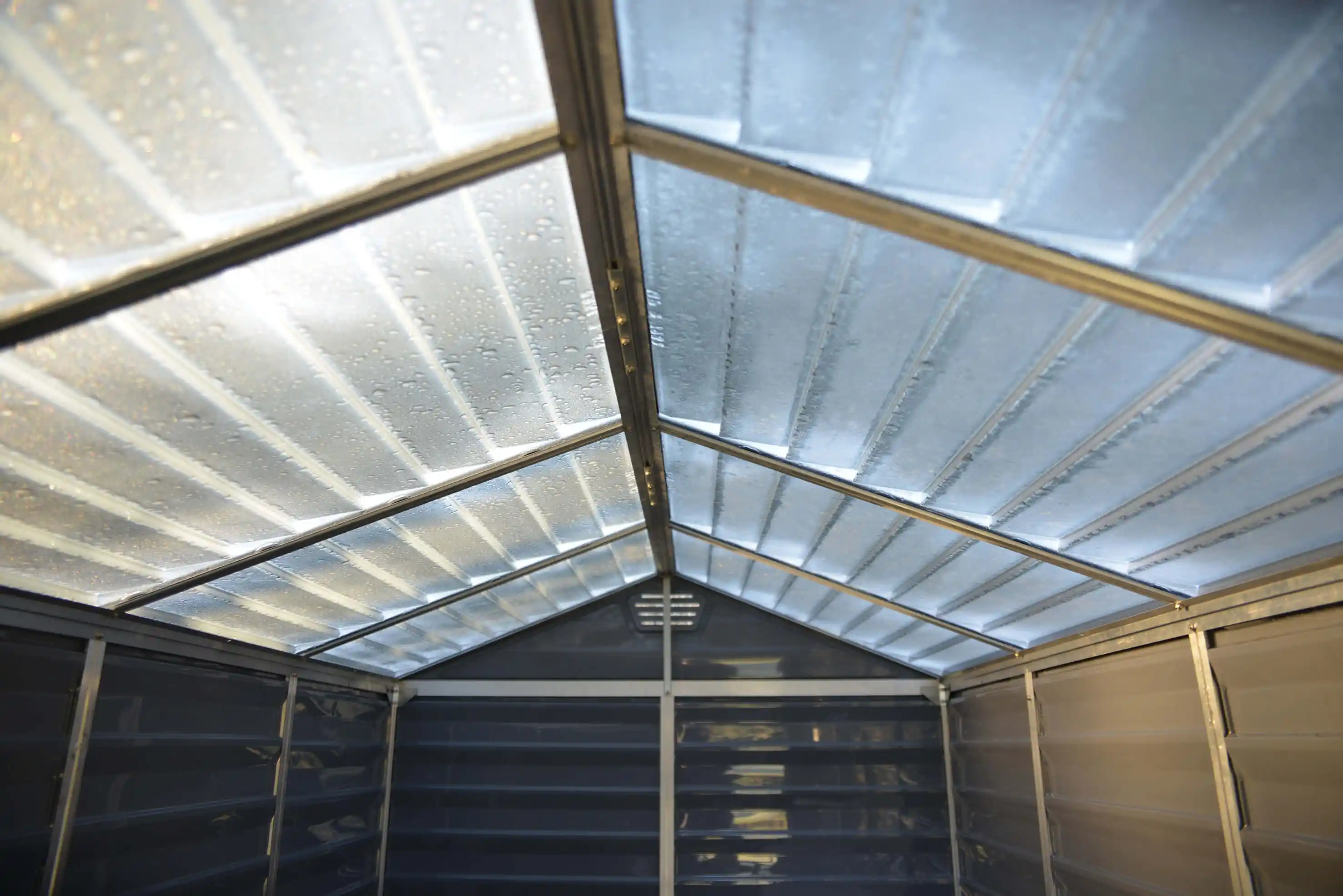 Canopia Skylight 90X185X217 cm Openlucht schuur voor tuin Donkergrijs Deco-7290108134032 Canopia Skylight 90X185X217 cm Openlucht schuur voor tuin Donkergrijs Deco
