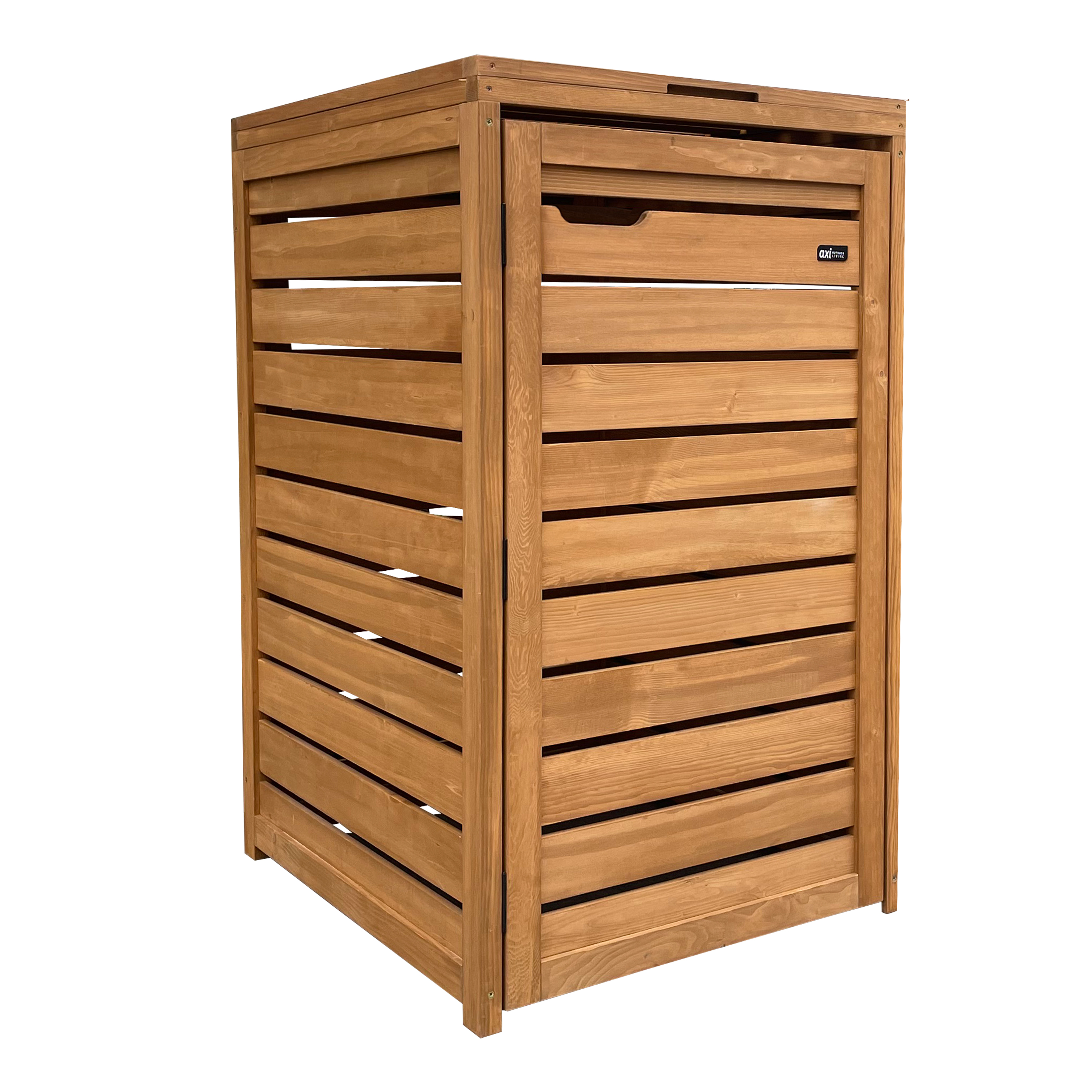 AXI Lex Wooden Bin Storage Brown – 1 bin
