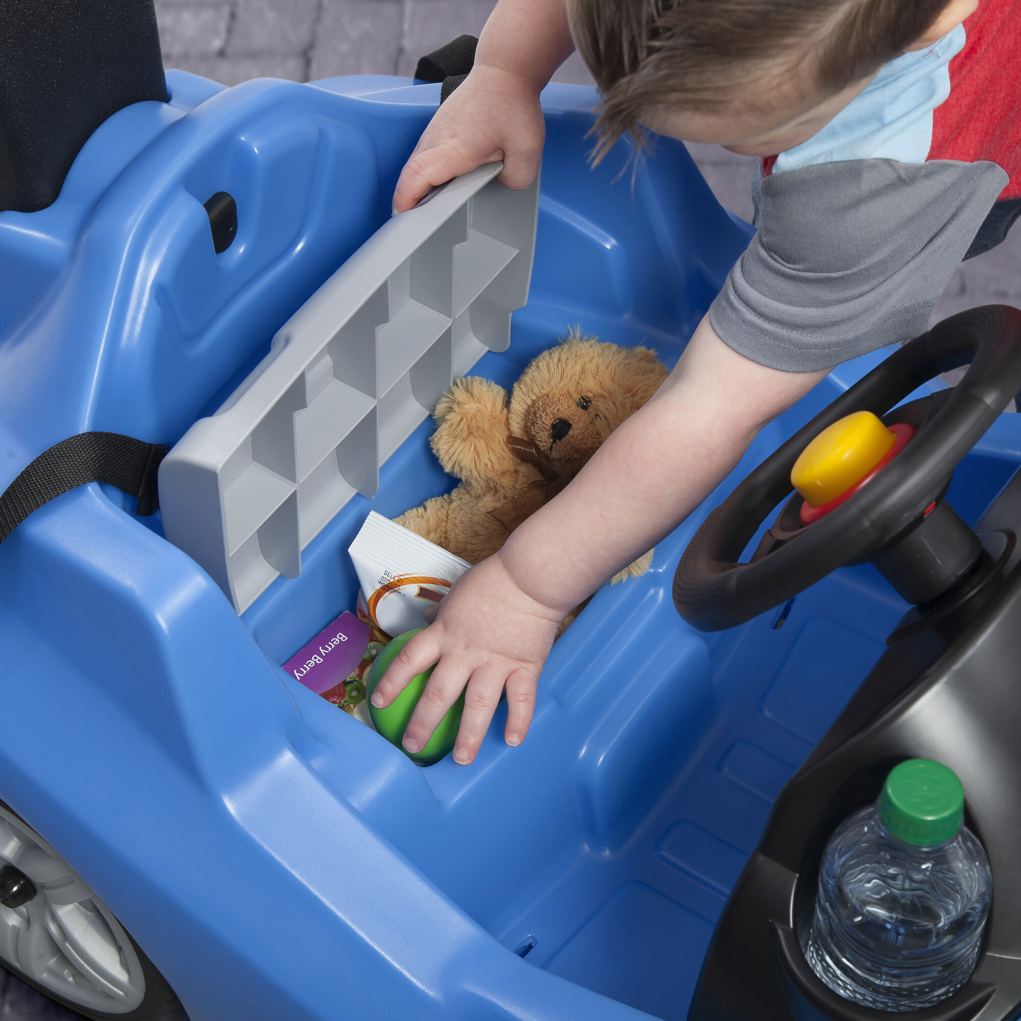 Step2 Push Whisper Porteur voiture Bleu