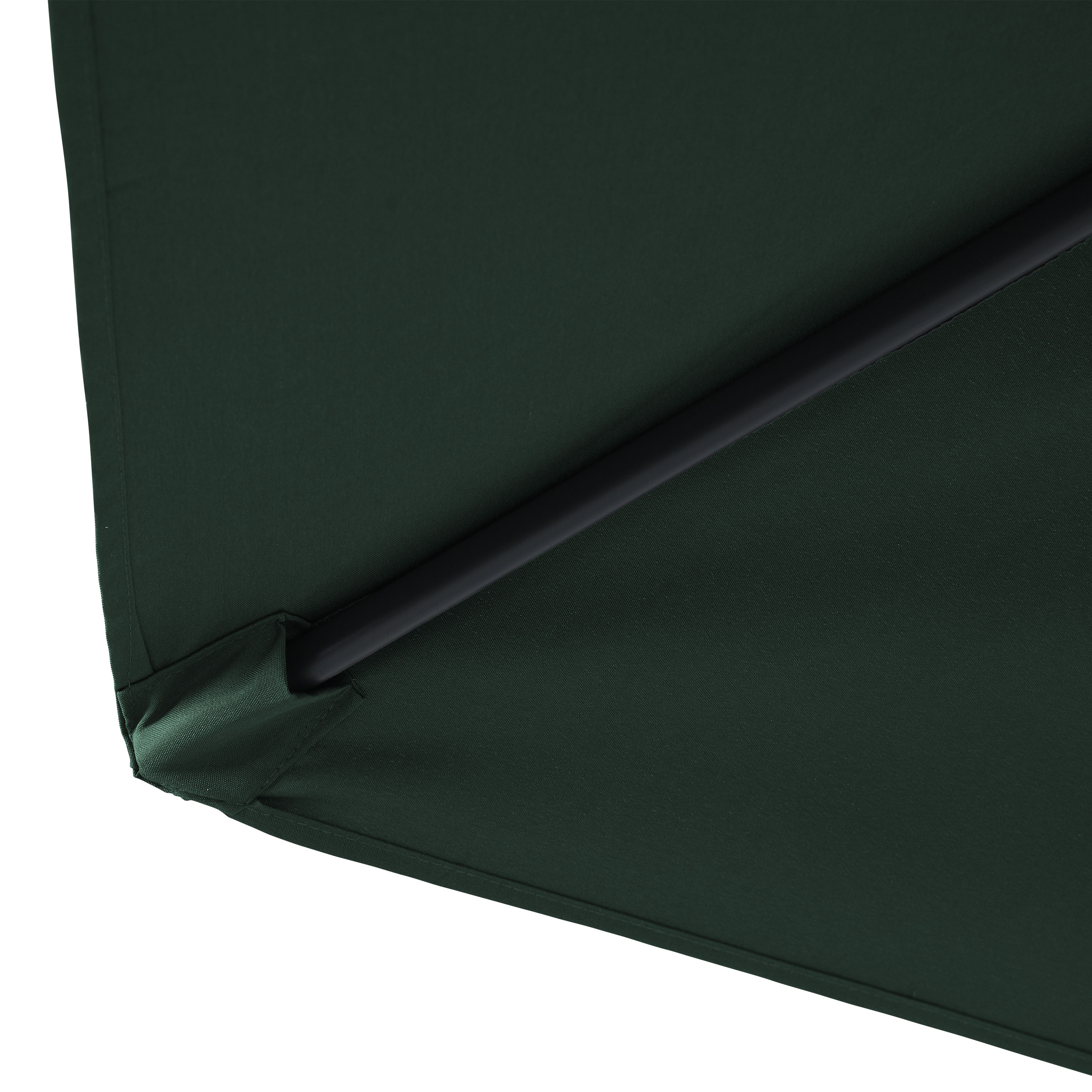 AXI Noor Centre Pole Parasol Ø 300cm Oak-look/Green