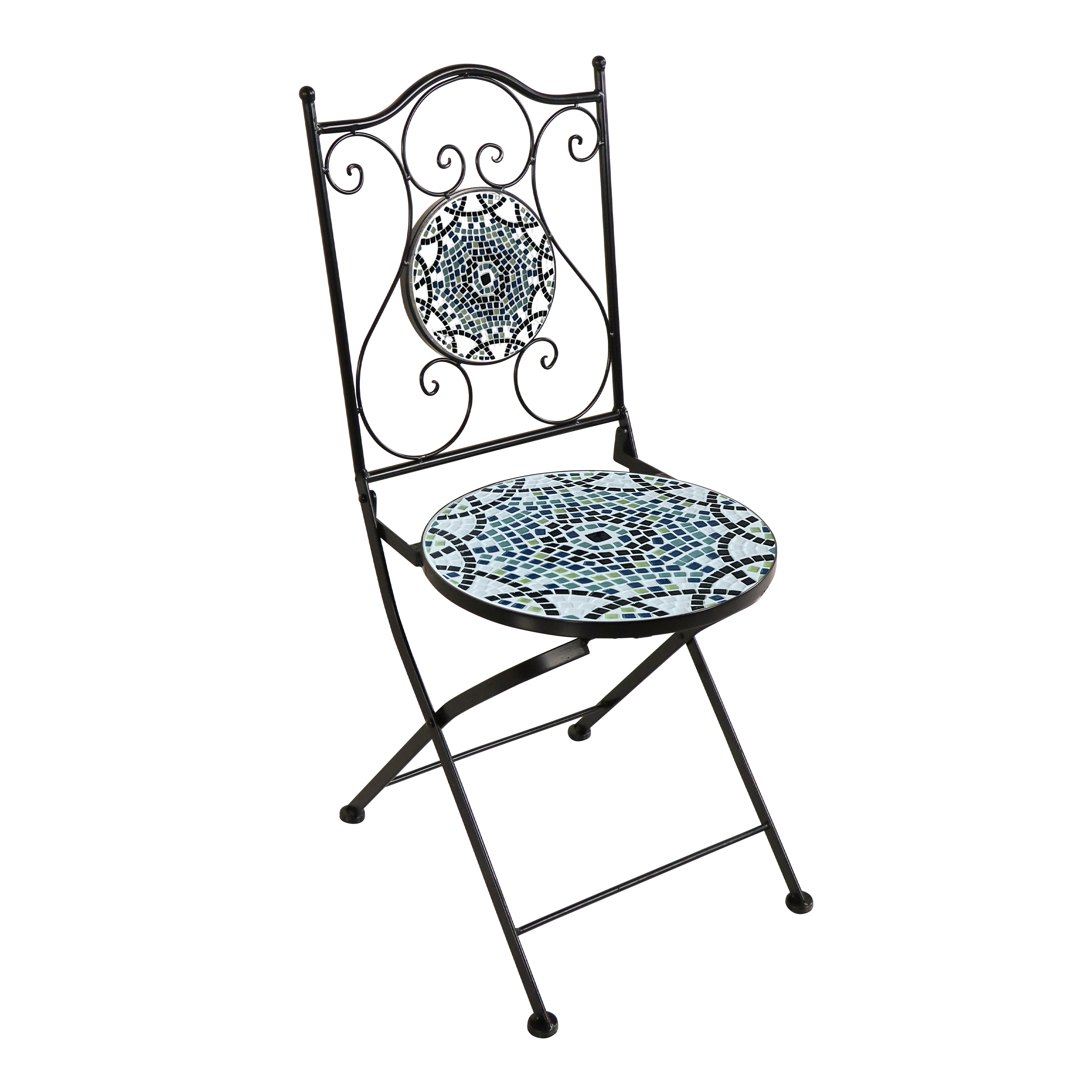 AXI Amélie Chaise Bistrot Mosaïque Multi couleur