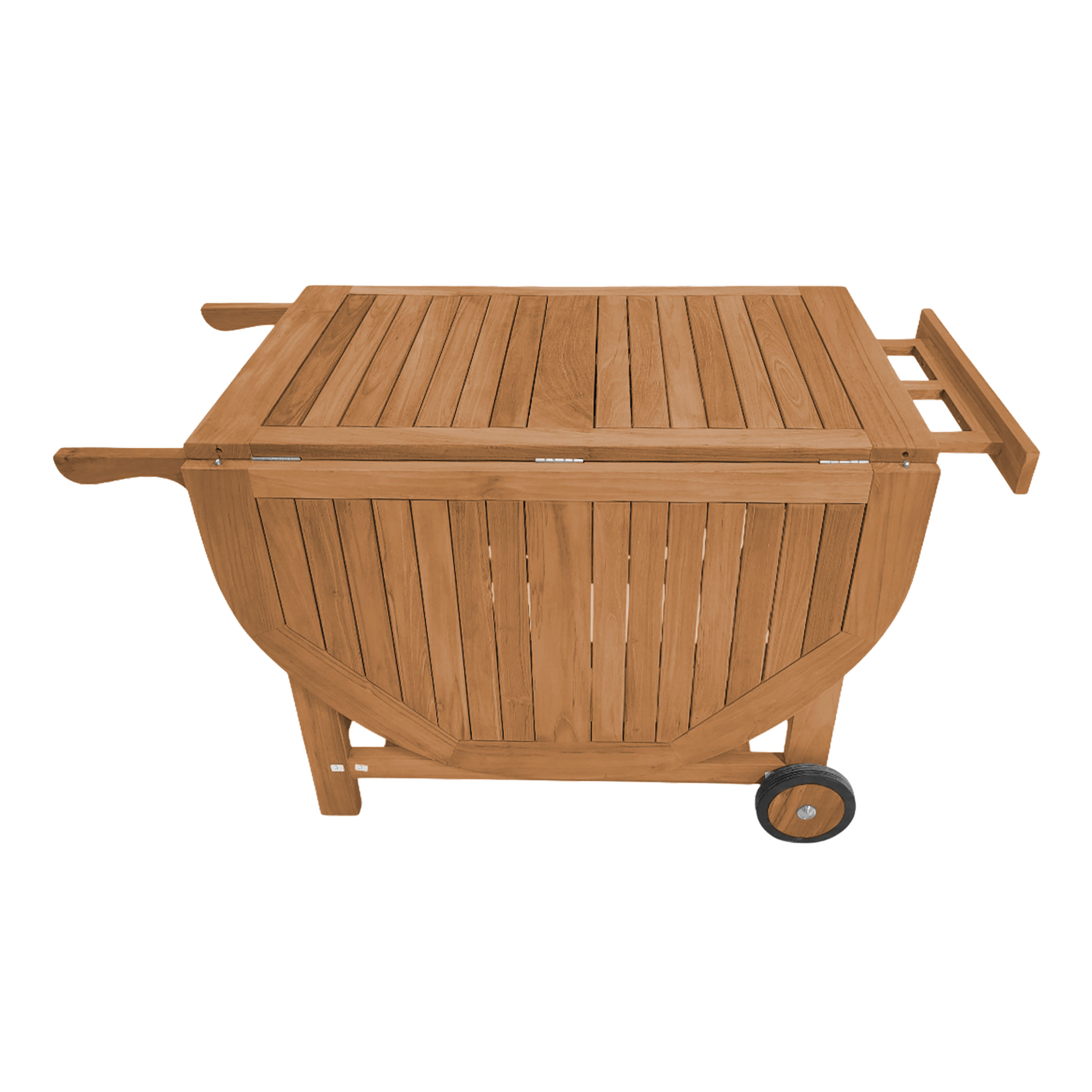 AXI Jadi Teak Foldable Garden Set with 6 Chairs