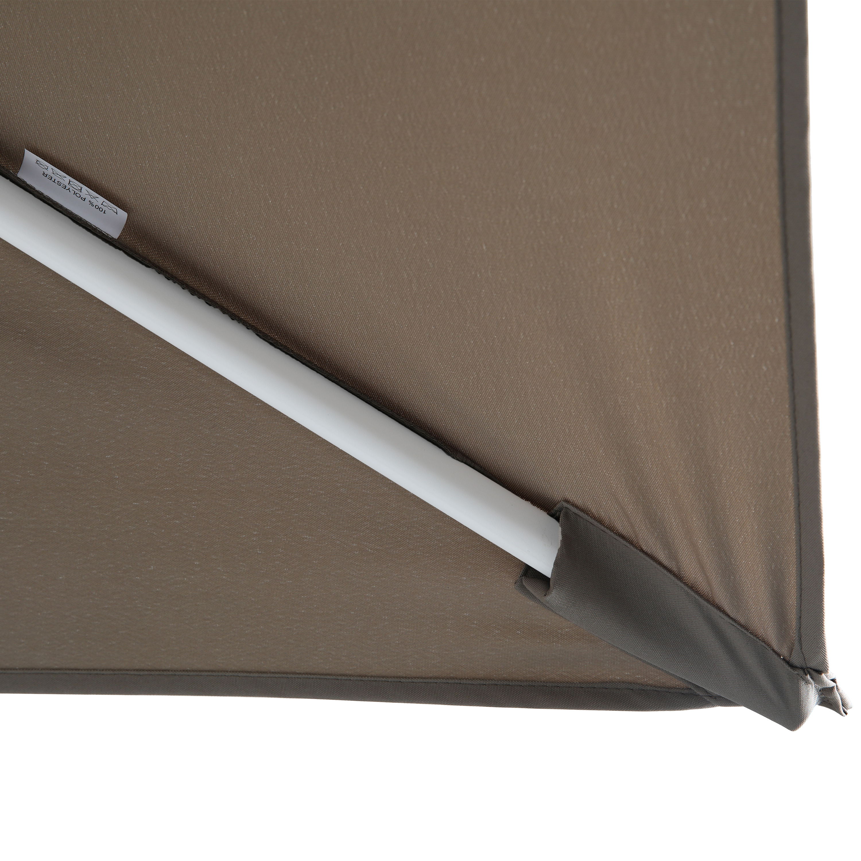 AXI Coco Floating Parasol 200x300cm White/Taupe 